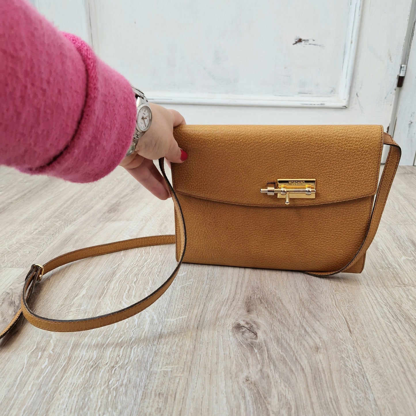 Moschino | Borsa vintage con chiavistello