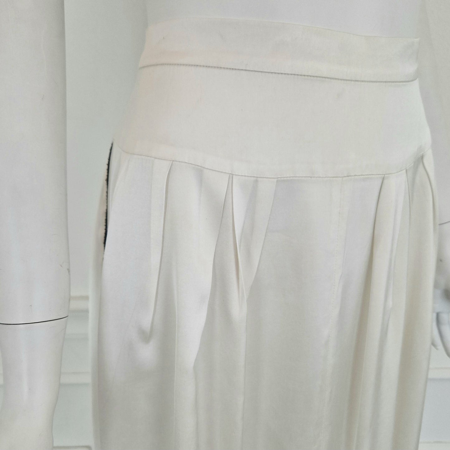 Dries Van Noten | Gonna bianca corta