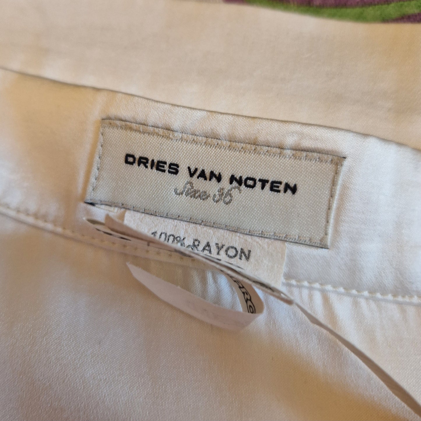 Dries Van Noten | Gonna bianca corta