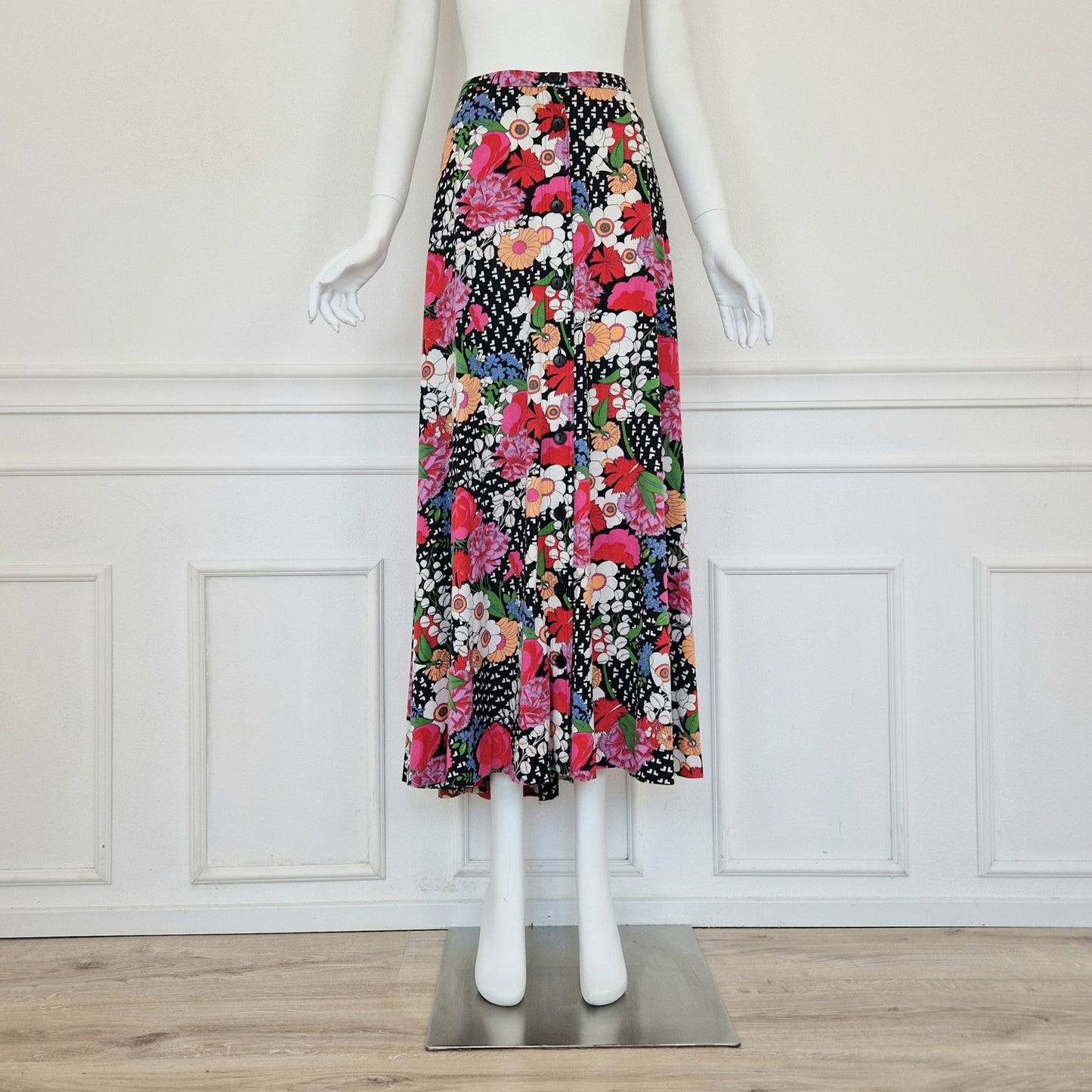Lanvin | Gonna lunga con bottoni