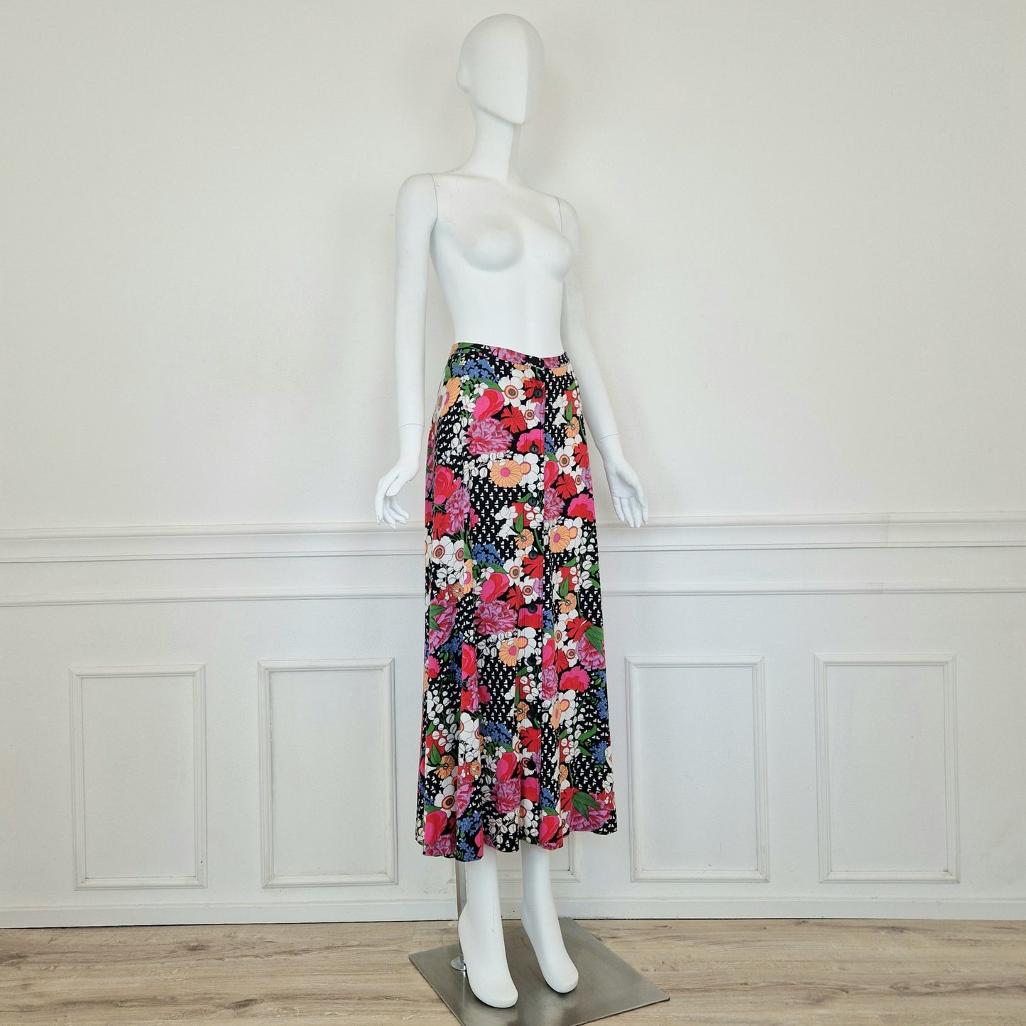 Lanvin | Gonna lunga con bottoni