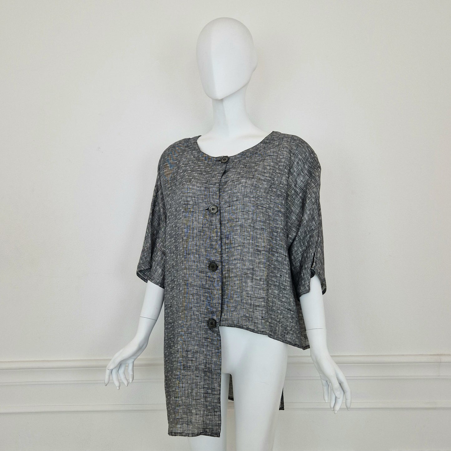 Junko Koshino | Camicia asimmetrica in lino