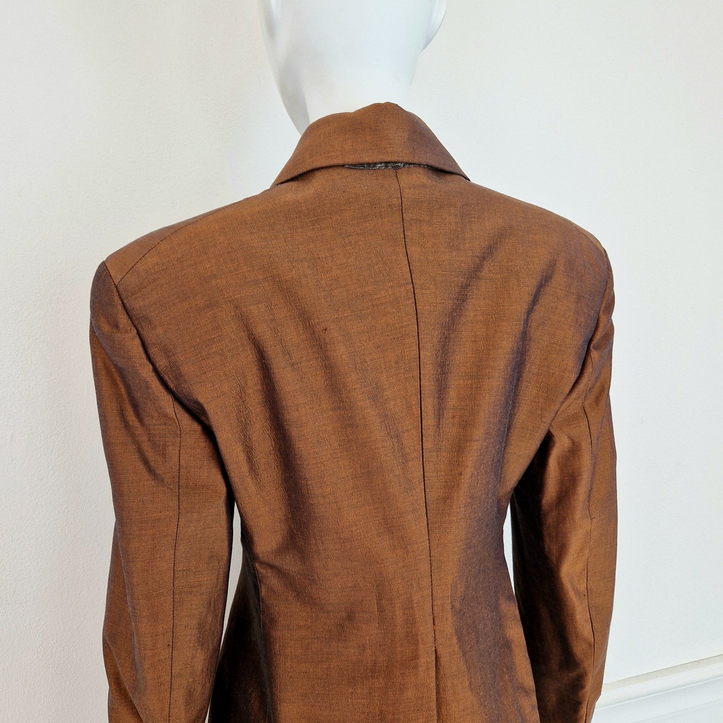Romeo Gigli | Giacca lunga bronzo 1990
