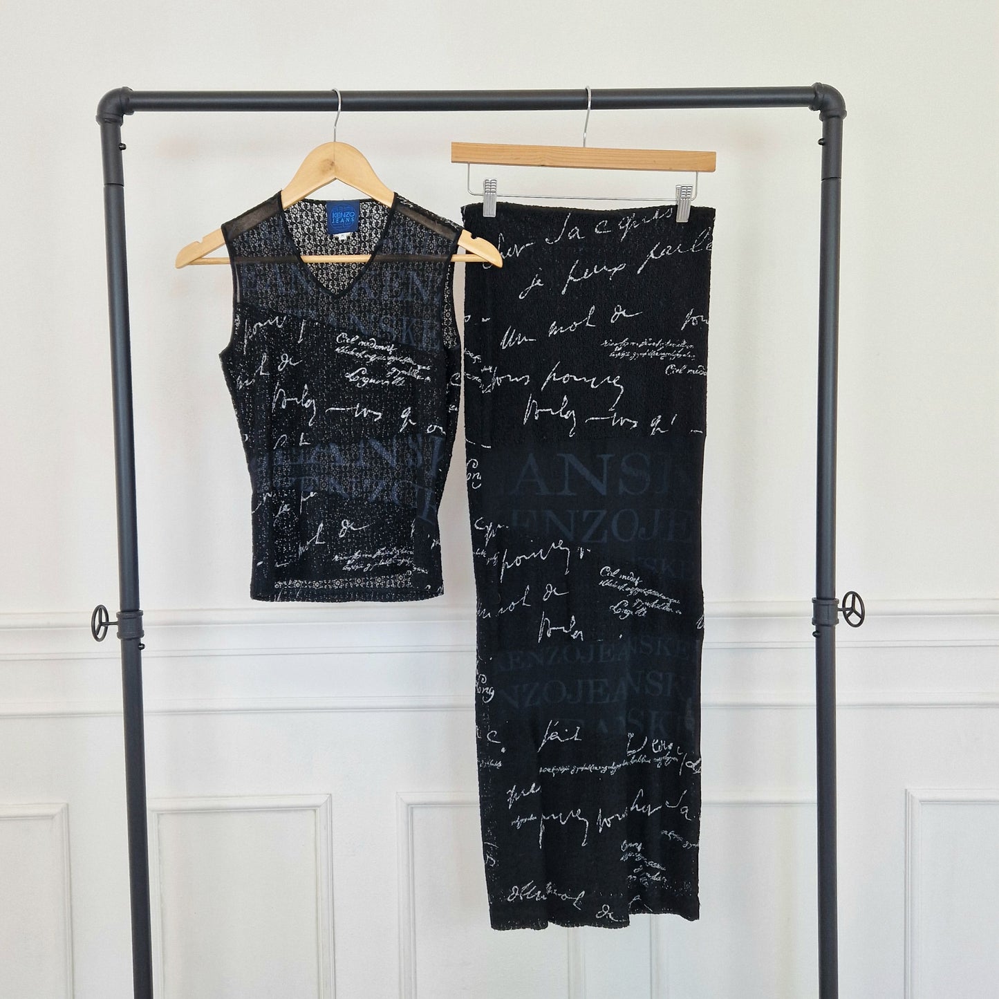 Kenzo | Completo vintage mesh