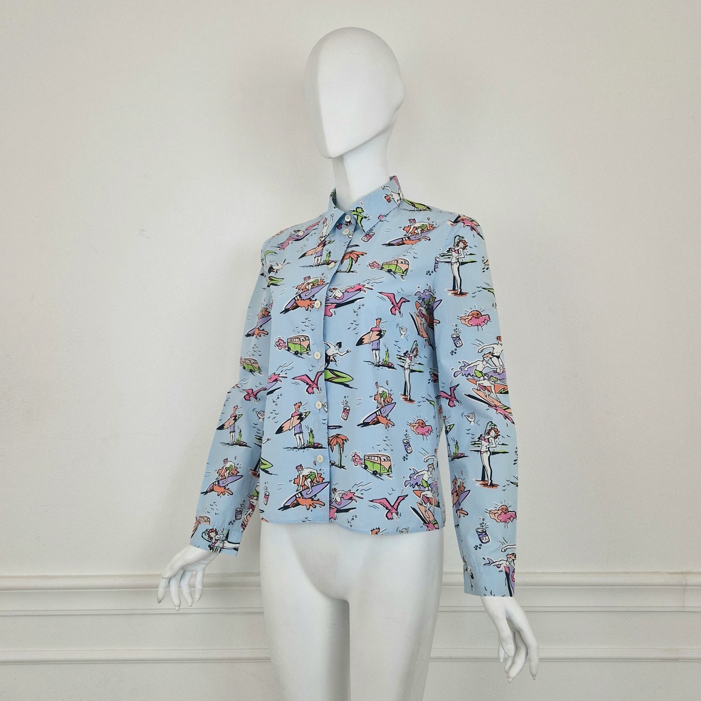 Prada | Camicia stampe surf 2012