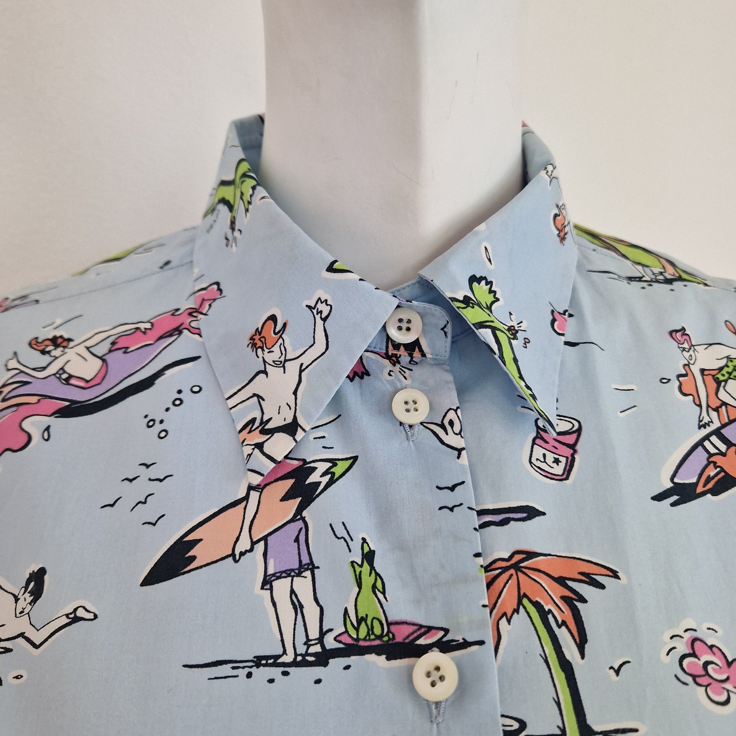 Prada | Camicia stampe surf 2012