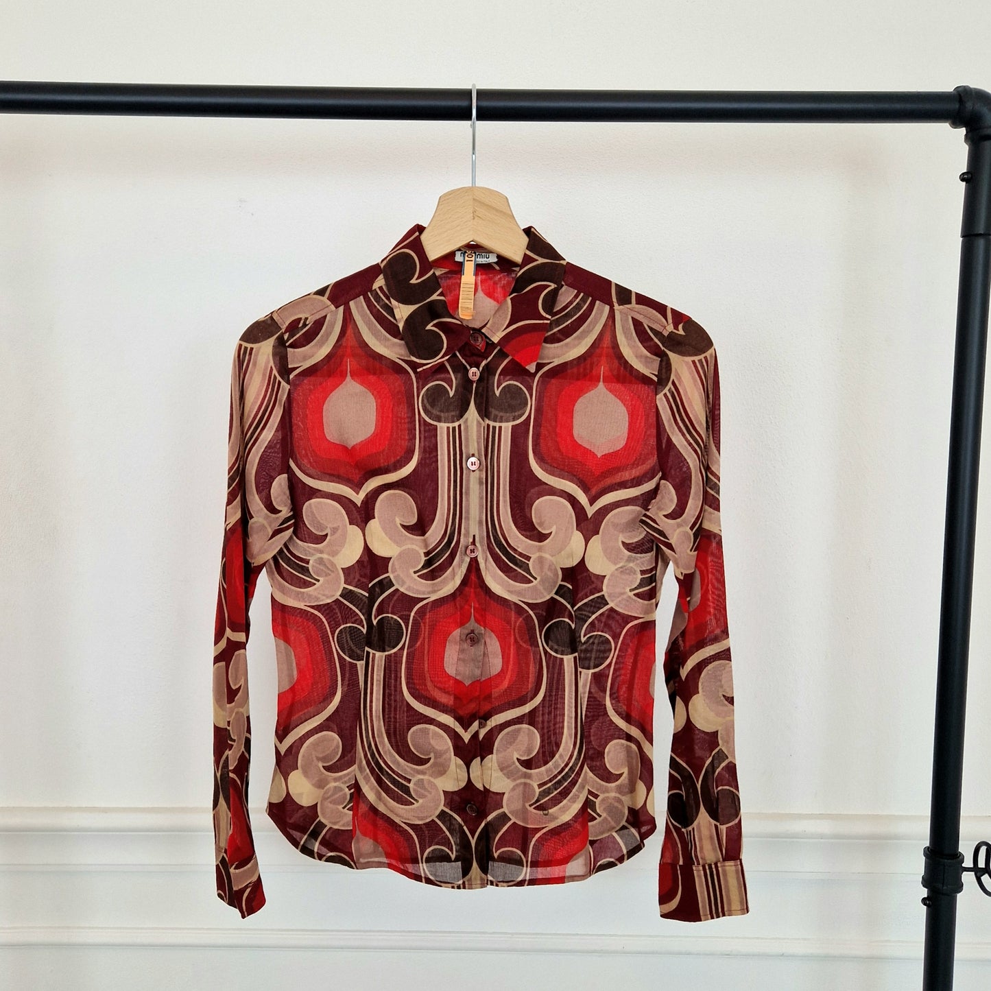 Miu Miu | Camicia optical ss 2005