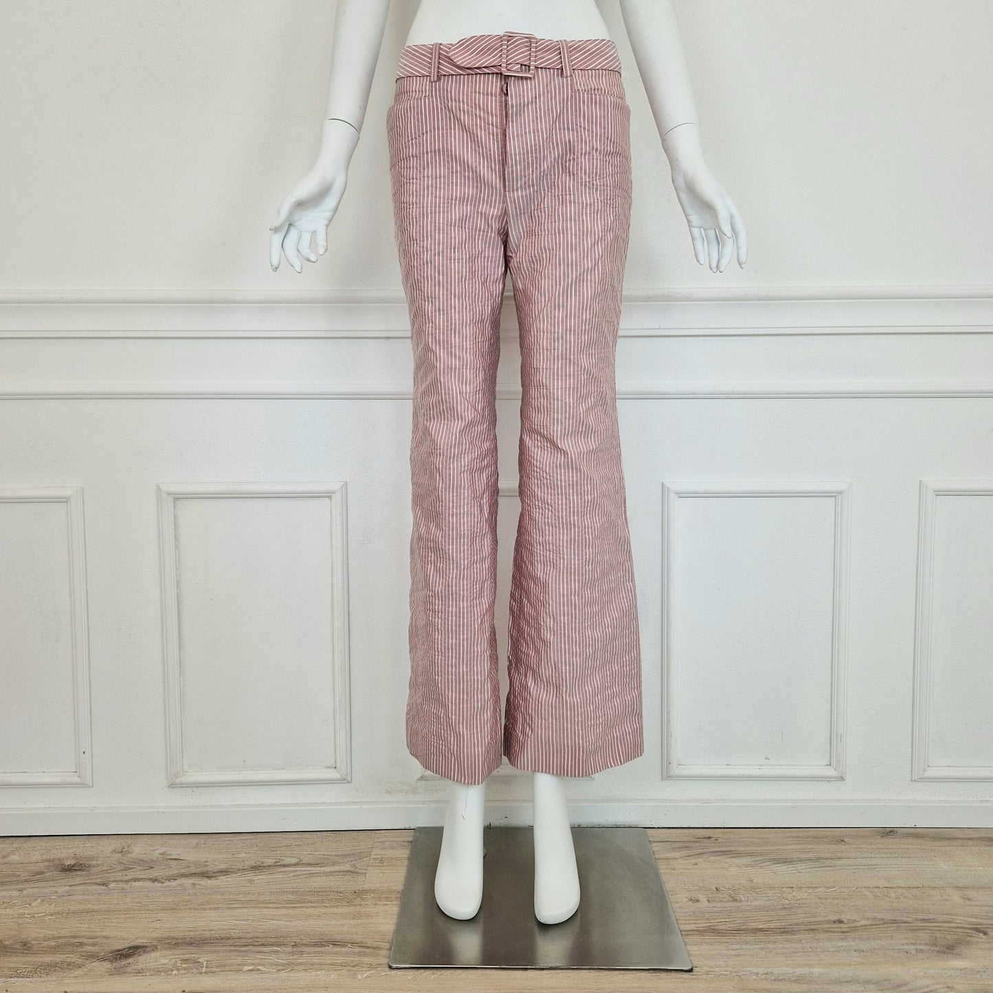 Romeo Gigli | Pantaloni rosa gessati