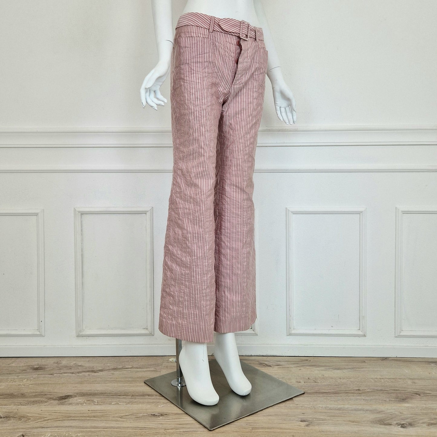 Romeo Gigli | Pantaloni rosa gessati