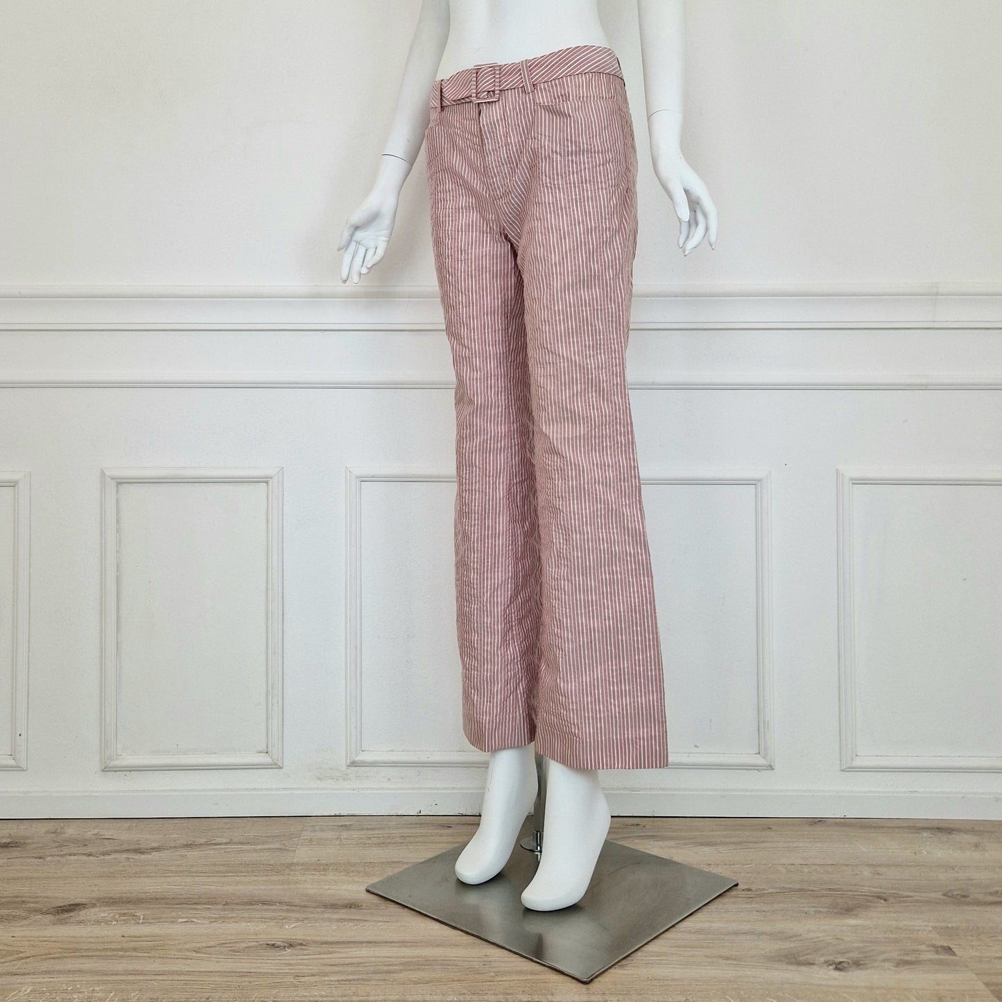 Romeo Gigli | Pantaloni rosa gessati