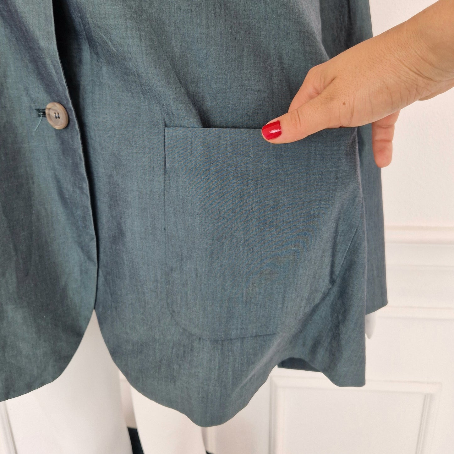 Romeo Gigli | Giacca estiva cotone verde