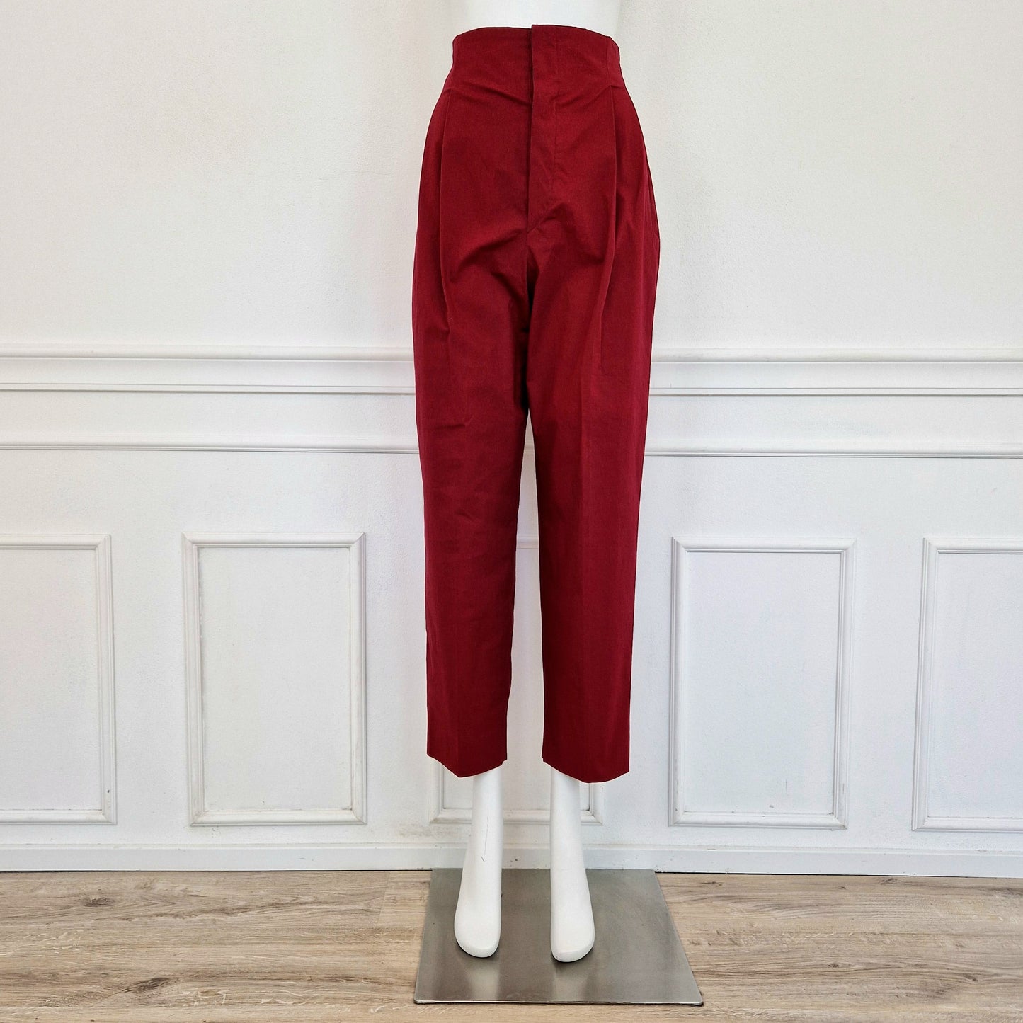 Romeo Gigli | Pantaloni cotone ciliegia 1989