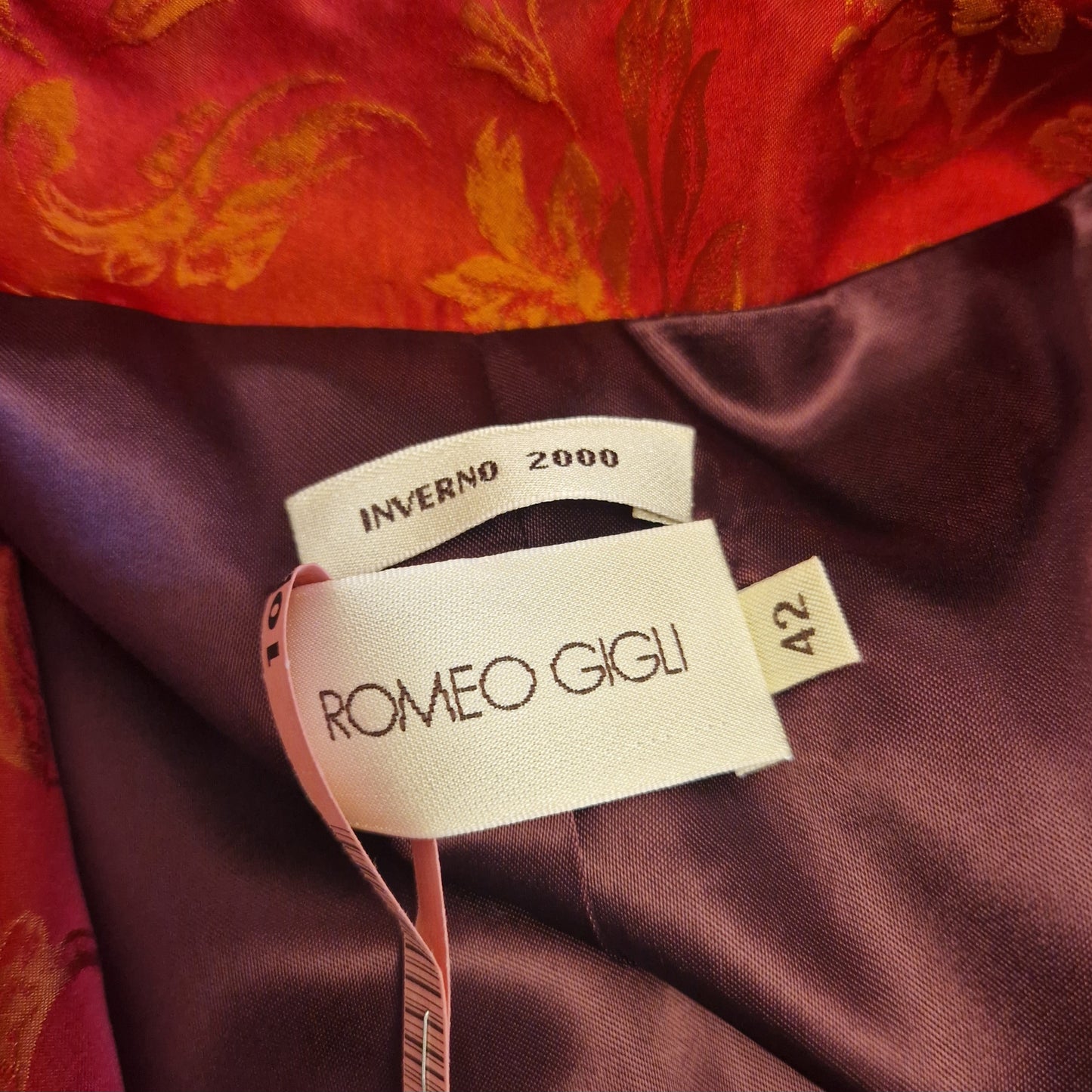 Romeo Gigli | Giacca in seta inverno 2000