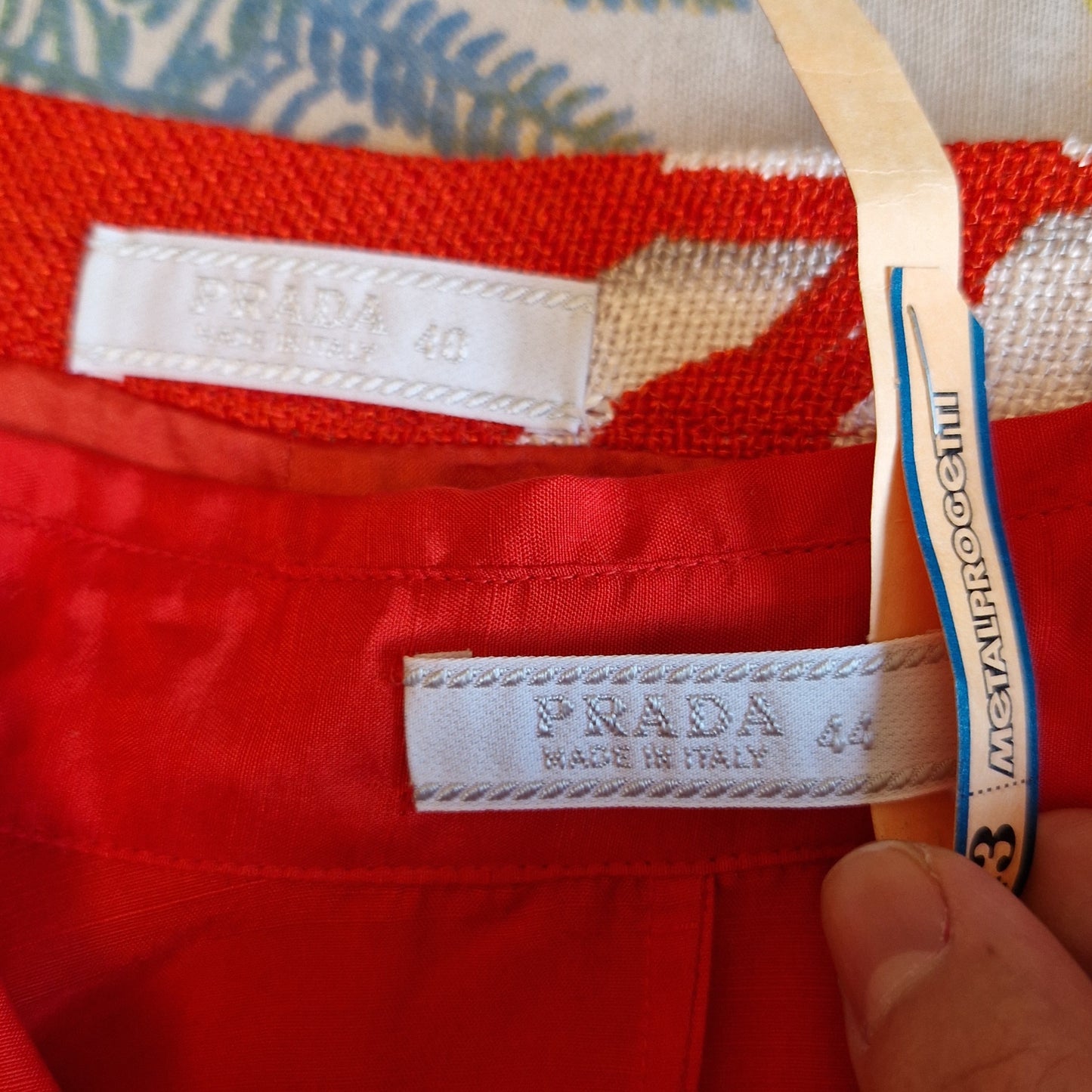 Prada | Completo camicia e gonna ss 2001