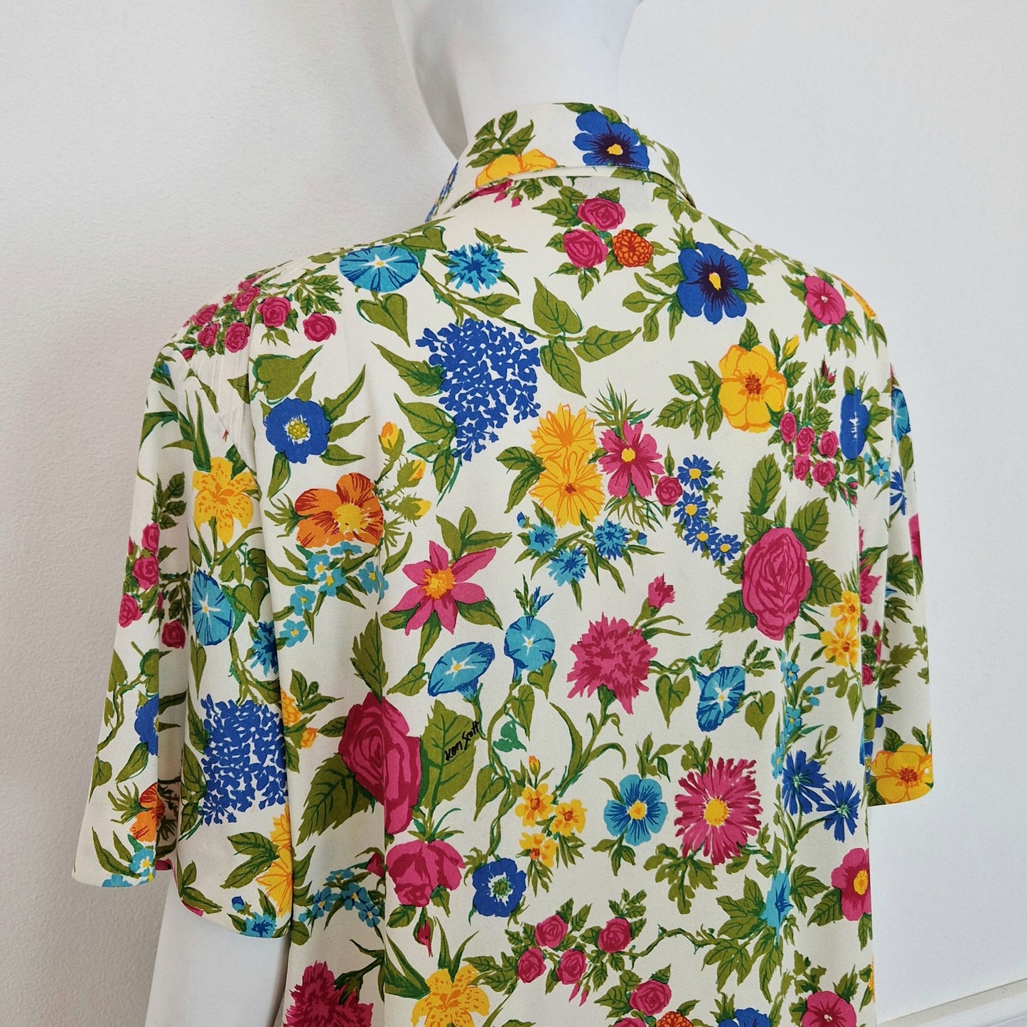 Ken Scott | Abito bianco a fiori