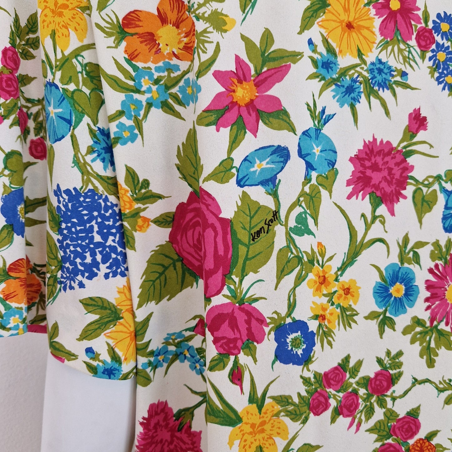 Ken Scott | Abito bianco a fiori