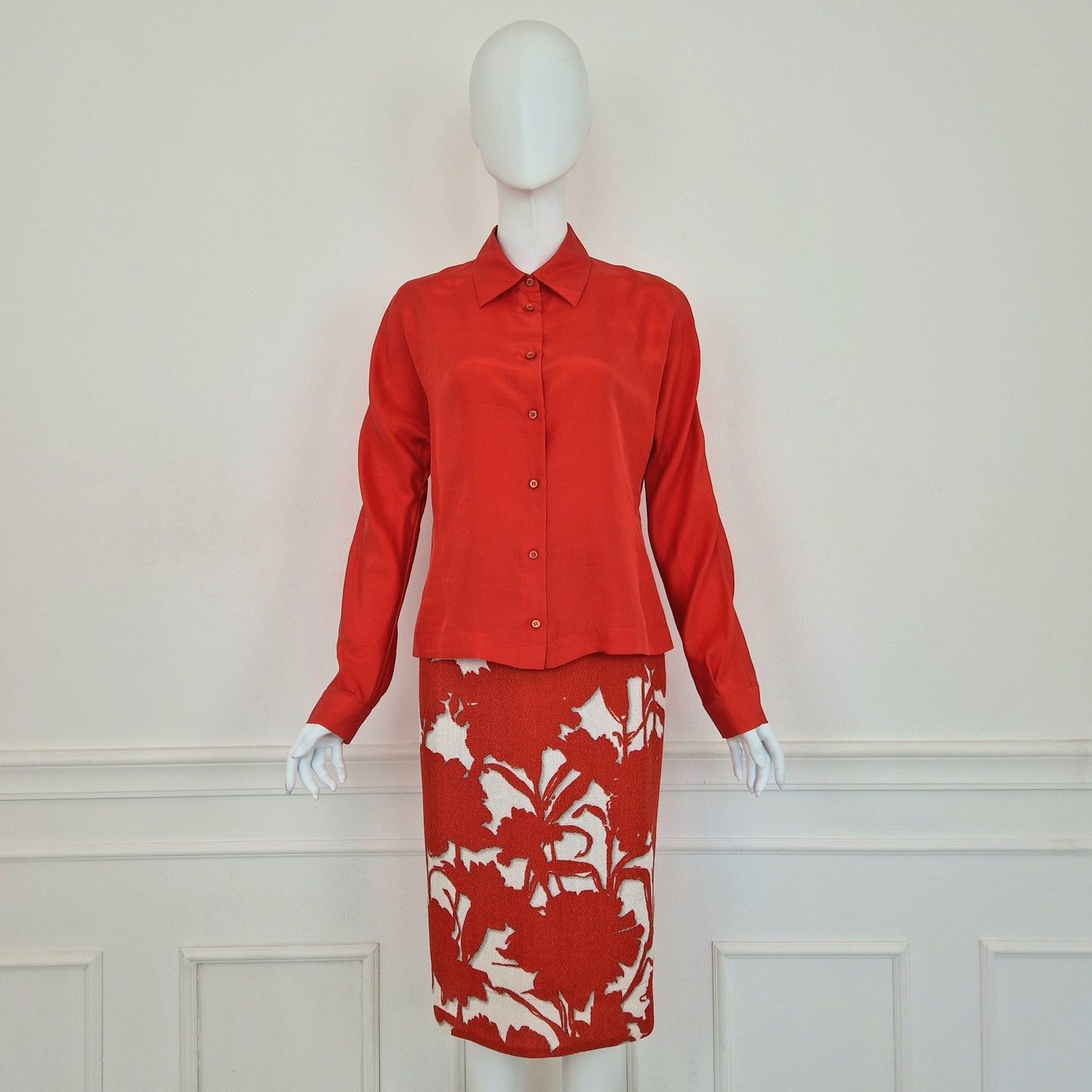 Prada | Completo camicia e gonna ss 2001