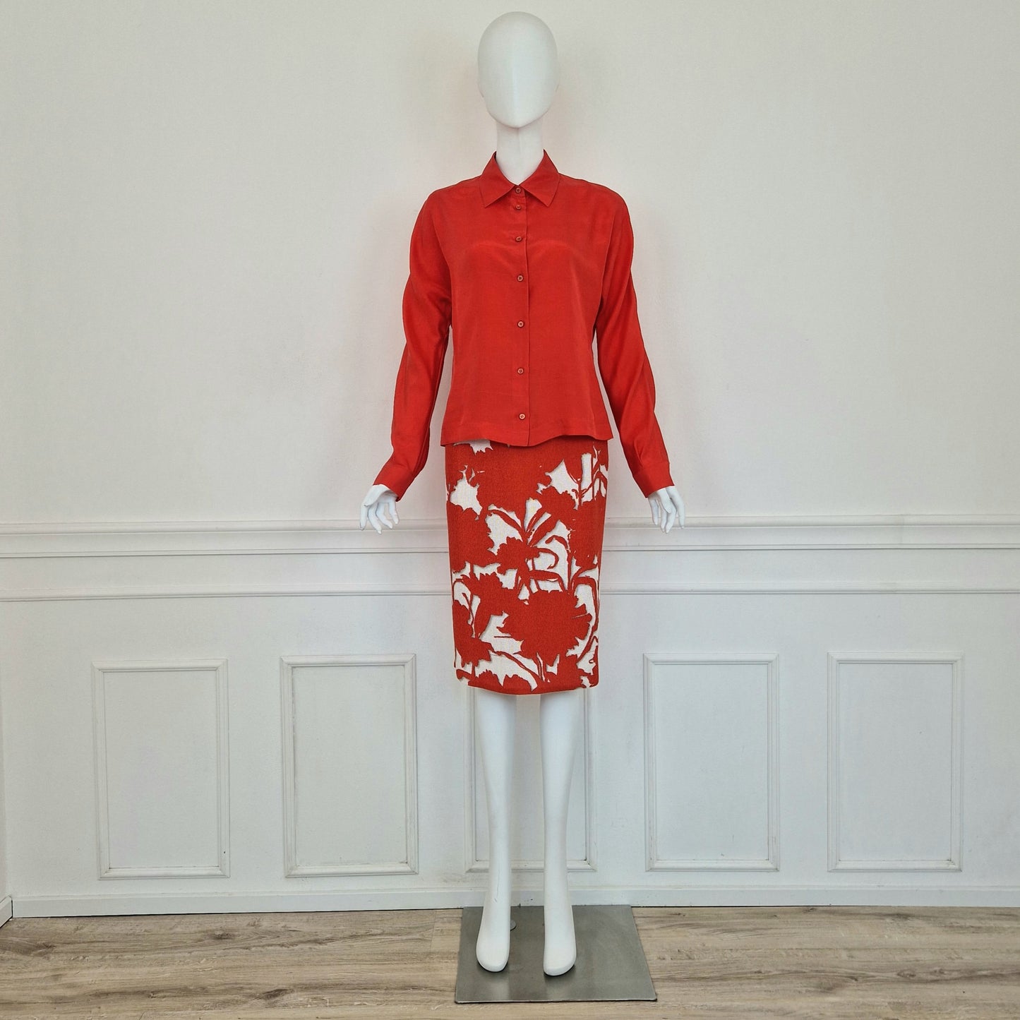 Prada | Completo camicia e gonna ss 2001