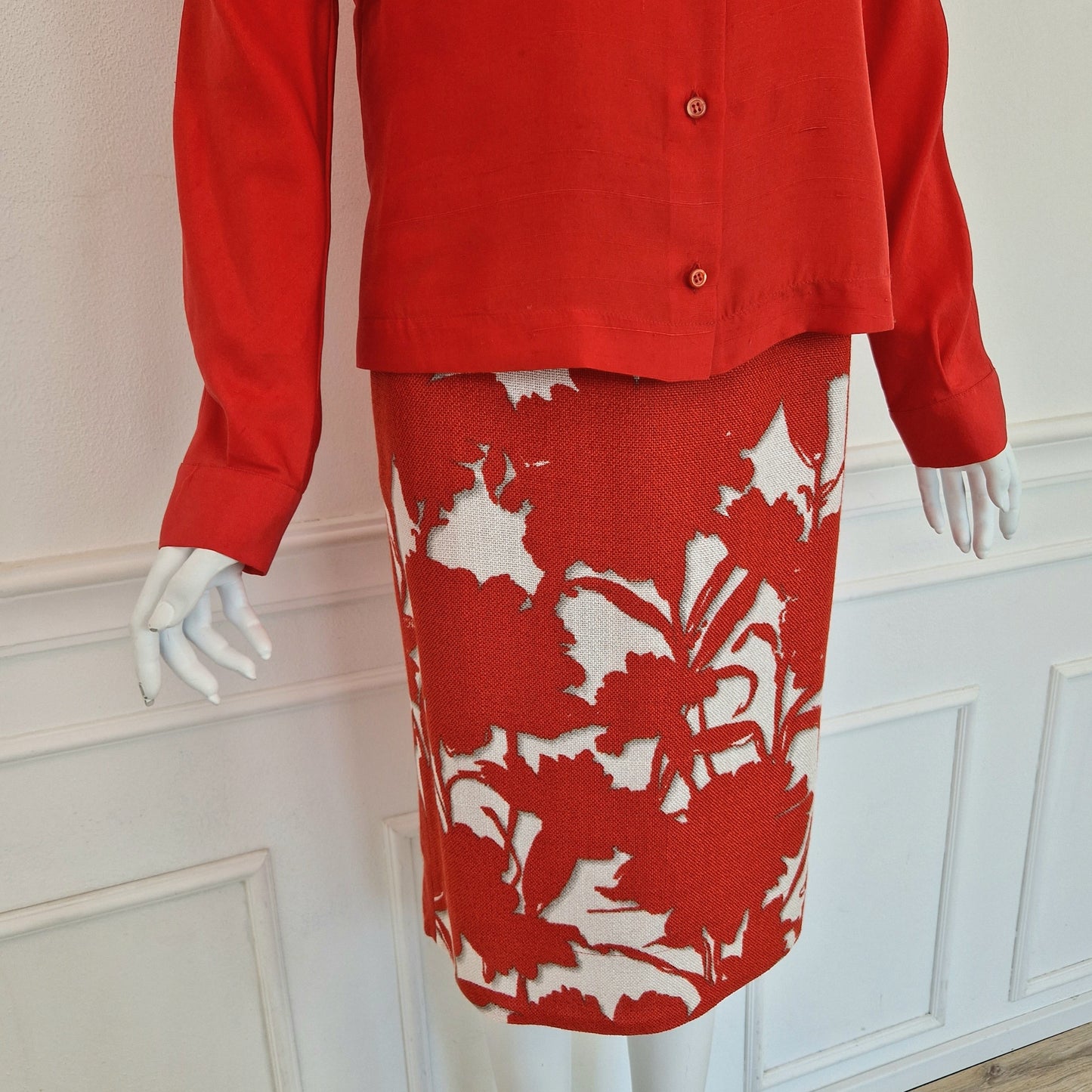 Prada | Completo camicia e gonna ss 2001