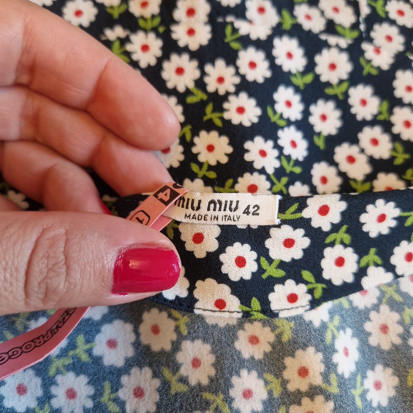 Miu Miu | Abito lungo stampa floreale