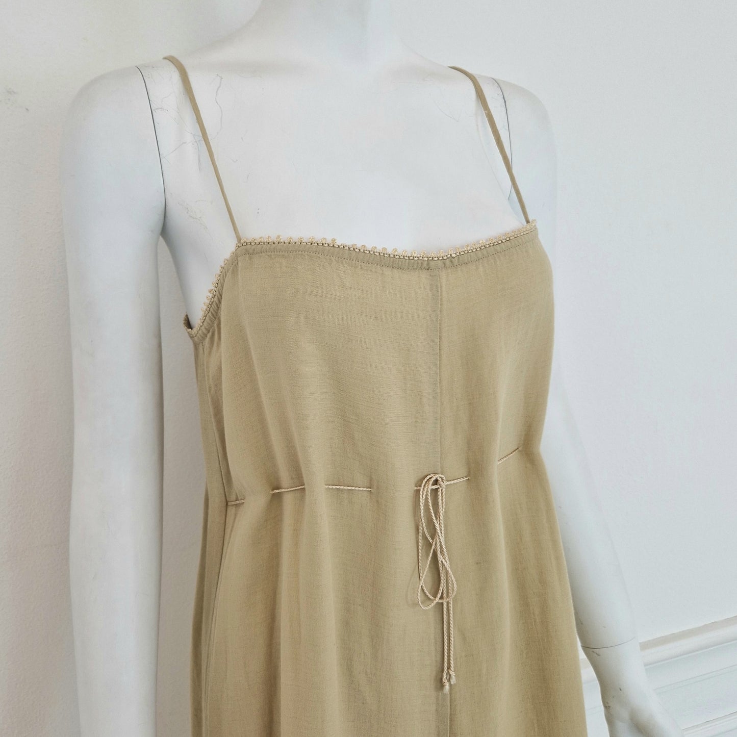 Max Mara | Abito in lino e viscosa