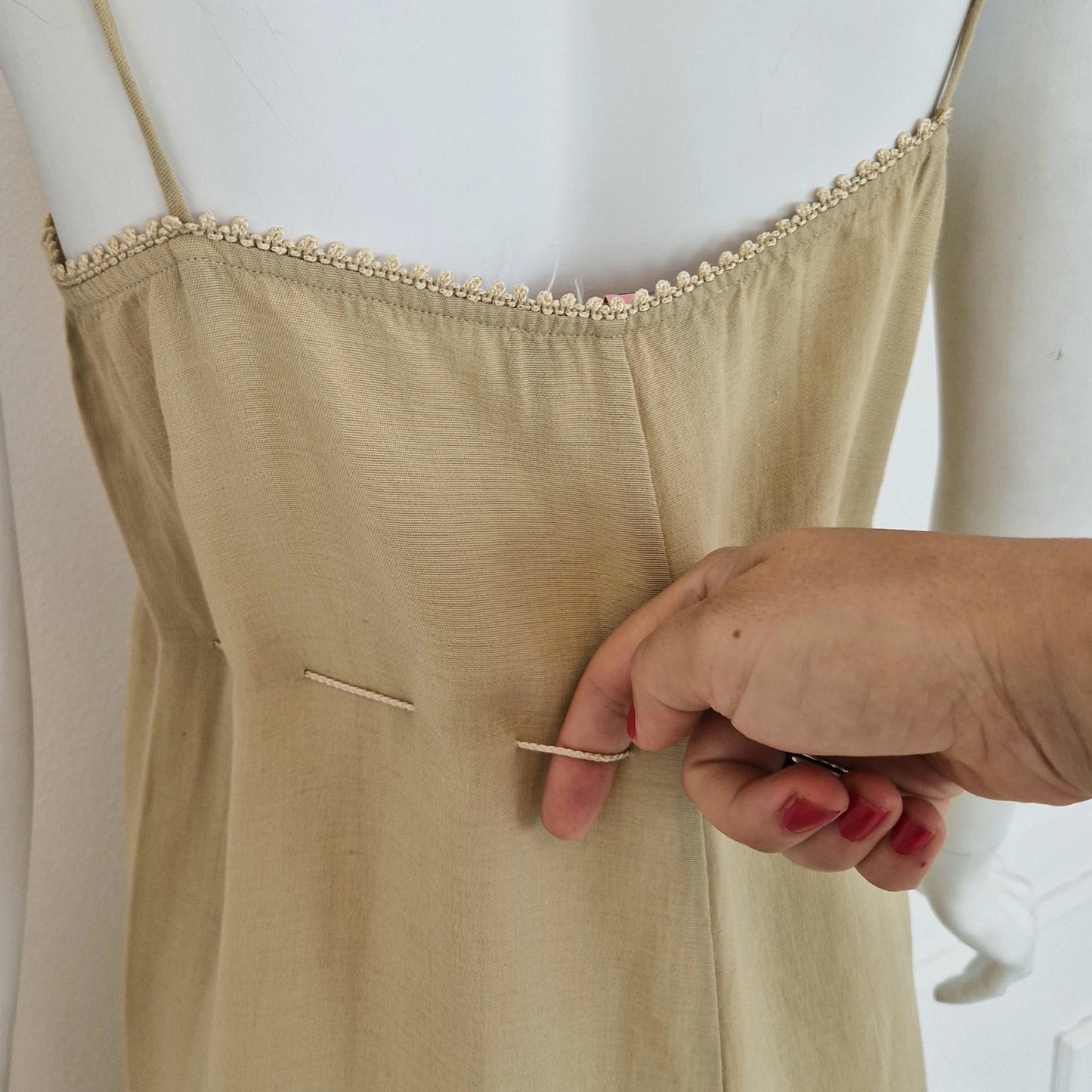 Max Mara | Abito in lino e viscosa