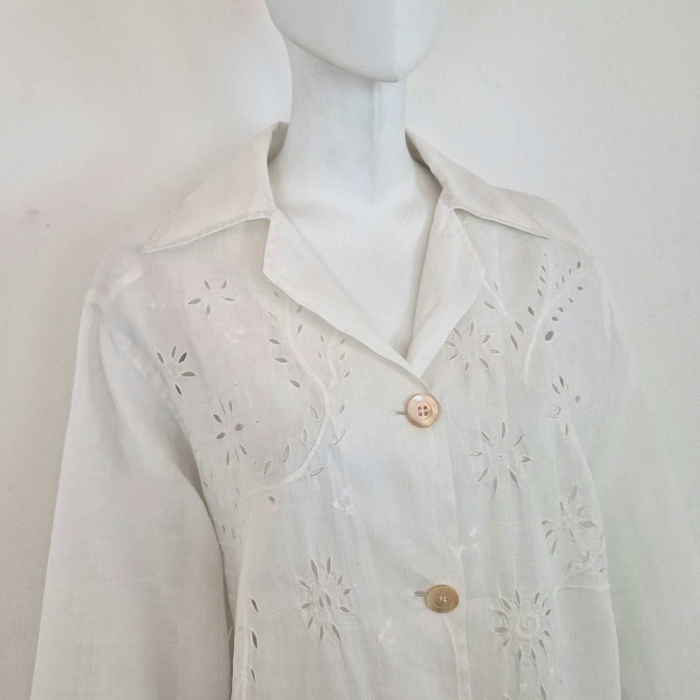 Romeo Gigli | Camicia bianca con ricami
