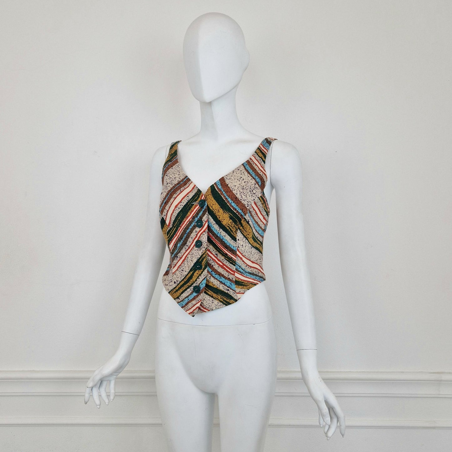 Missoni | Top corto in lino