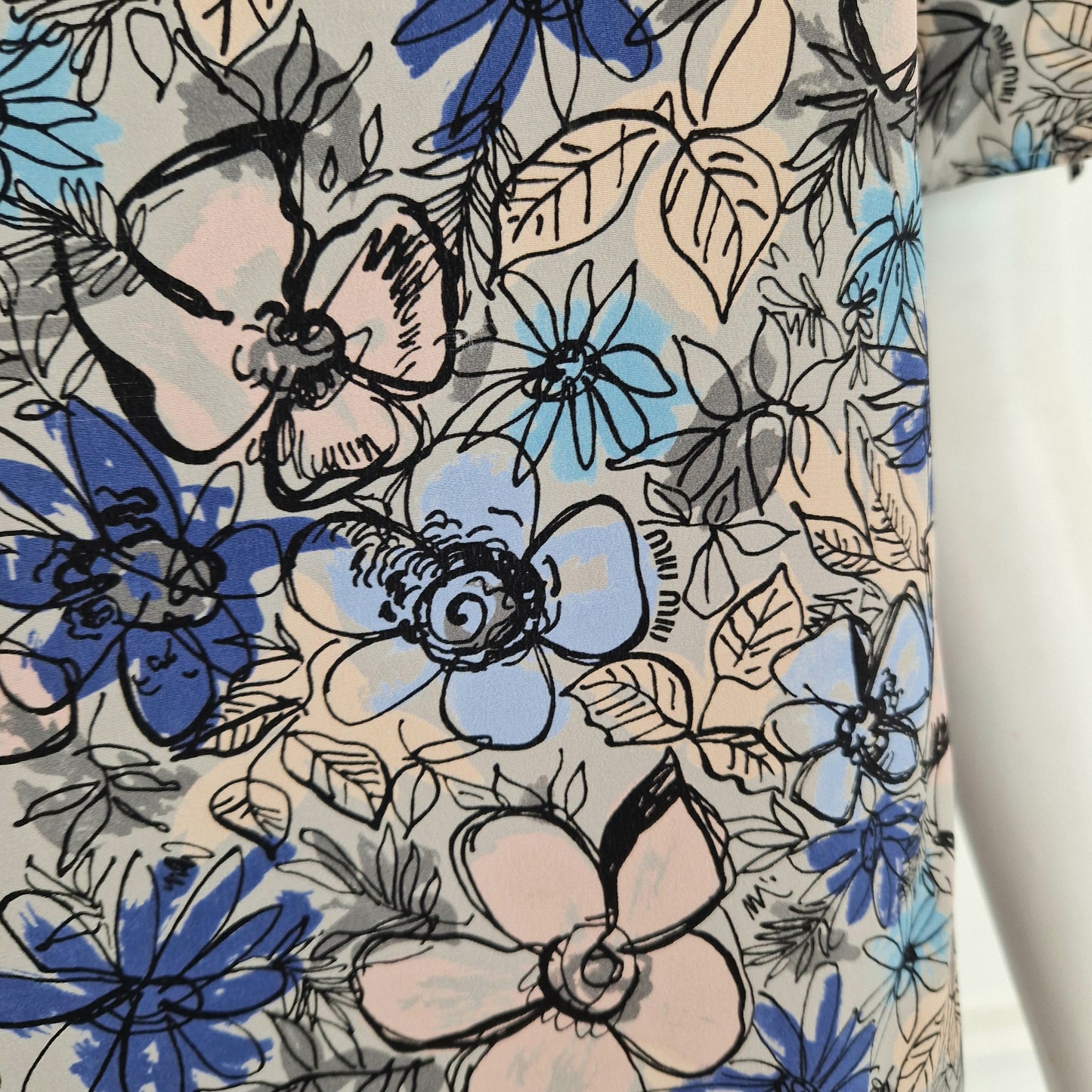 Miu Miu | T shirt seta fiorata