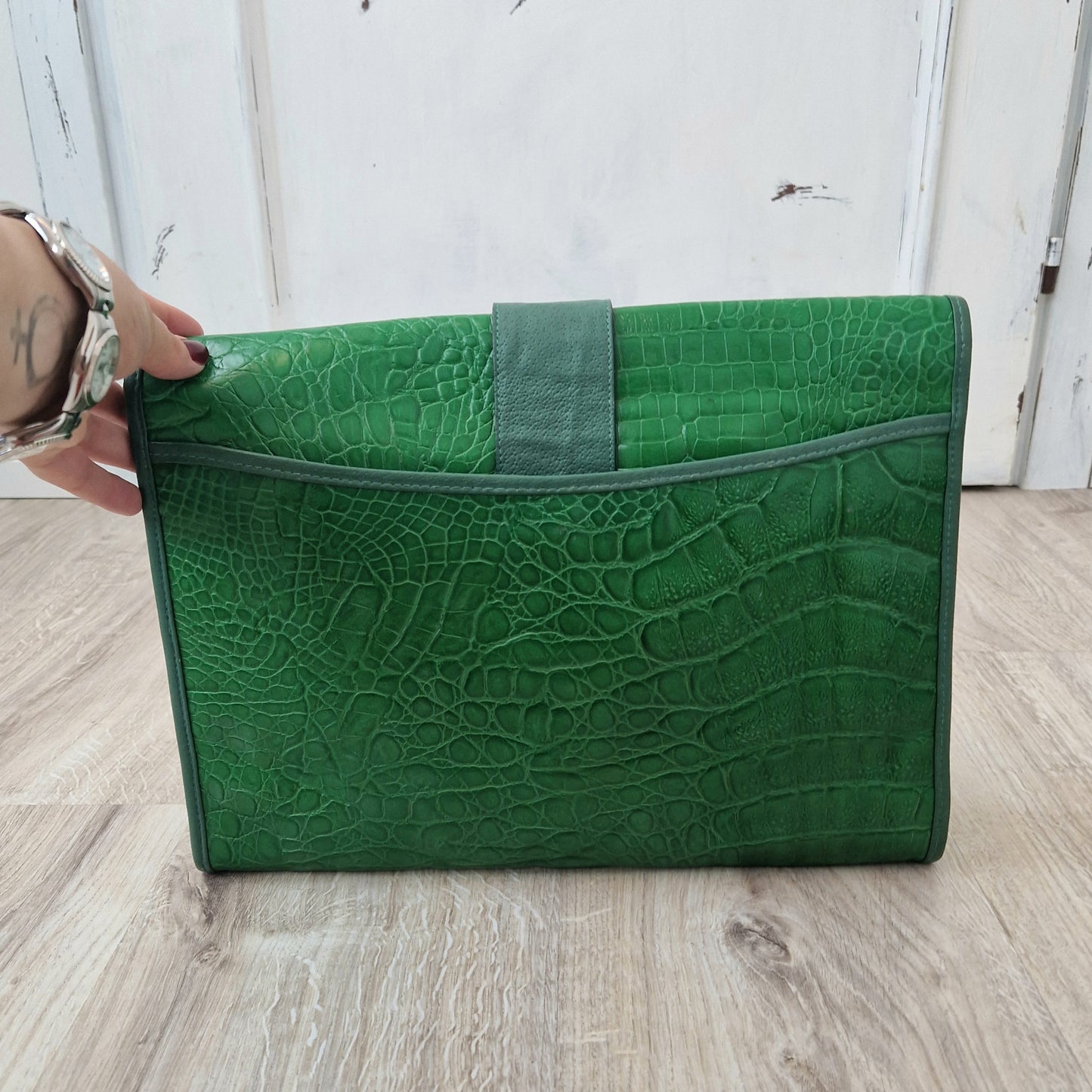 Gianfranco Ferré | Borsa vintage verde