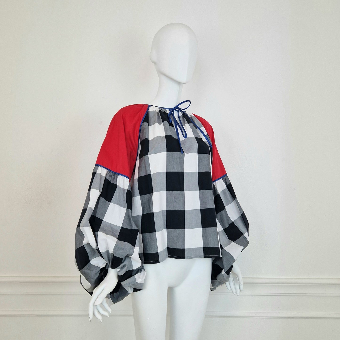 Stella Jean | Camicia con maxi maniche