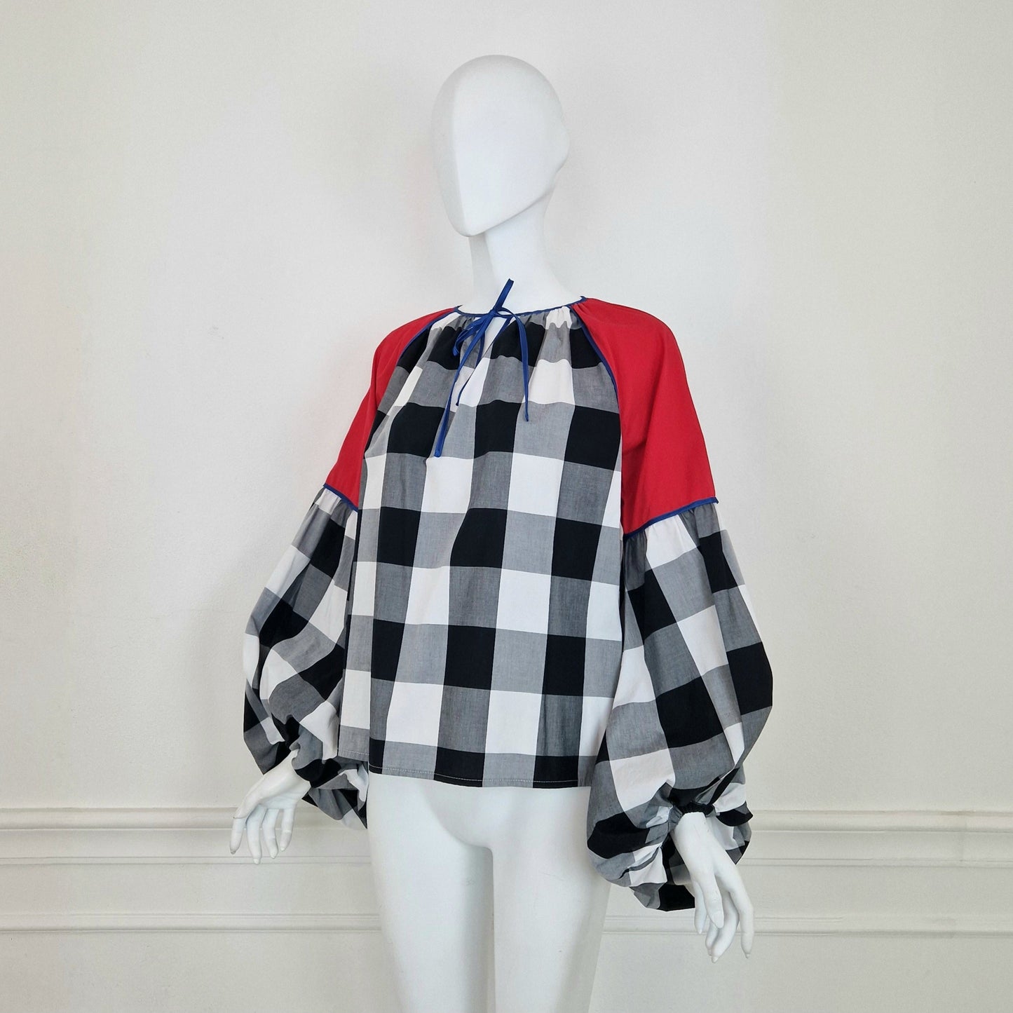 Stella Jean | Camicia con maxi maniche