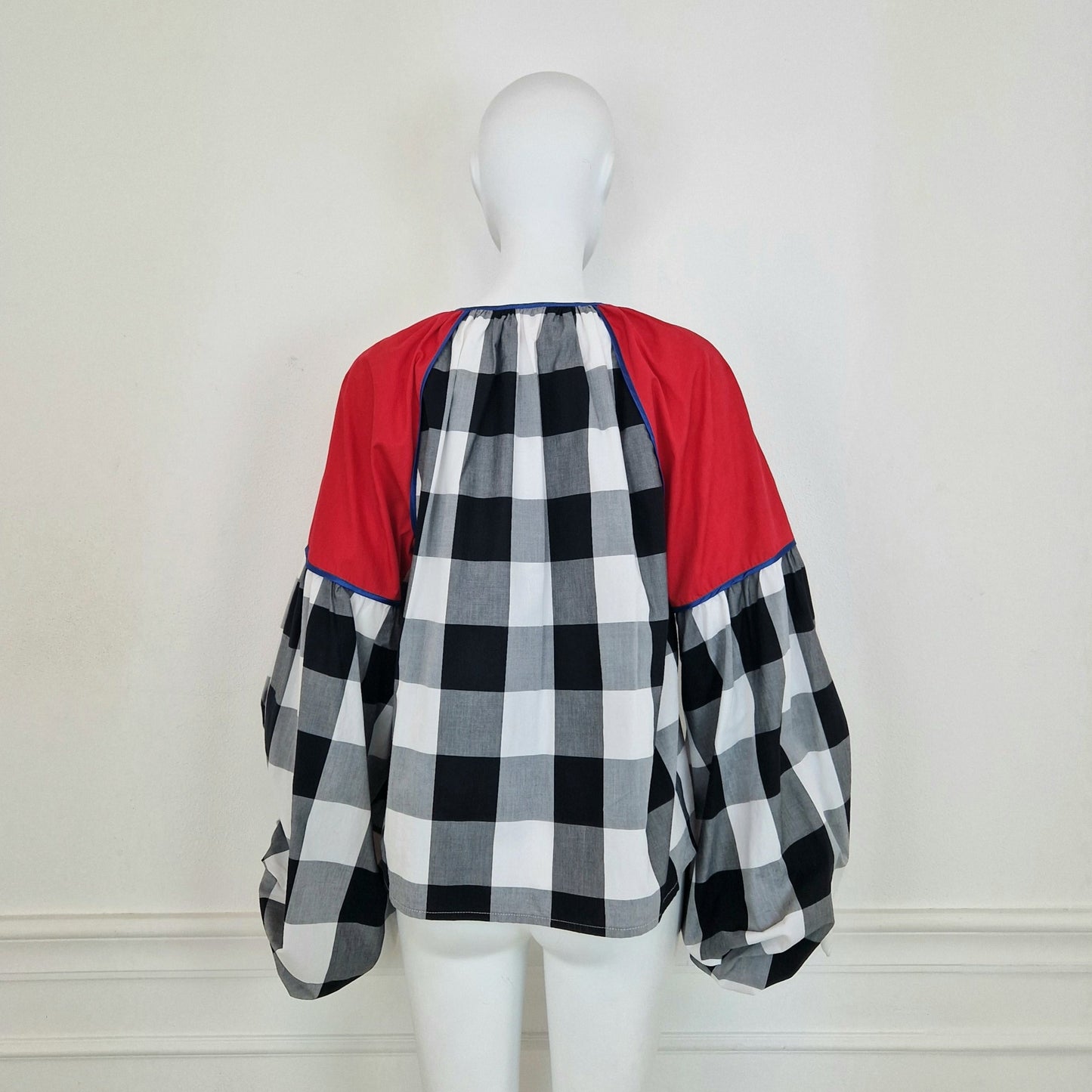 Stella Jean | Camicia con maxi maniche