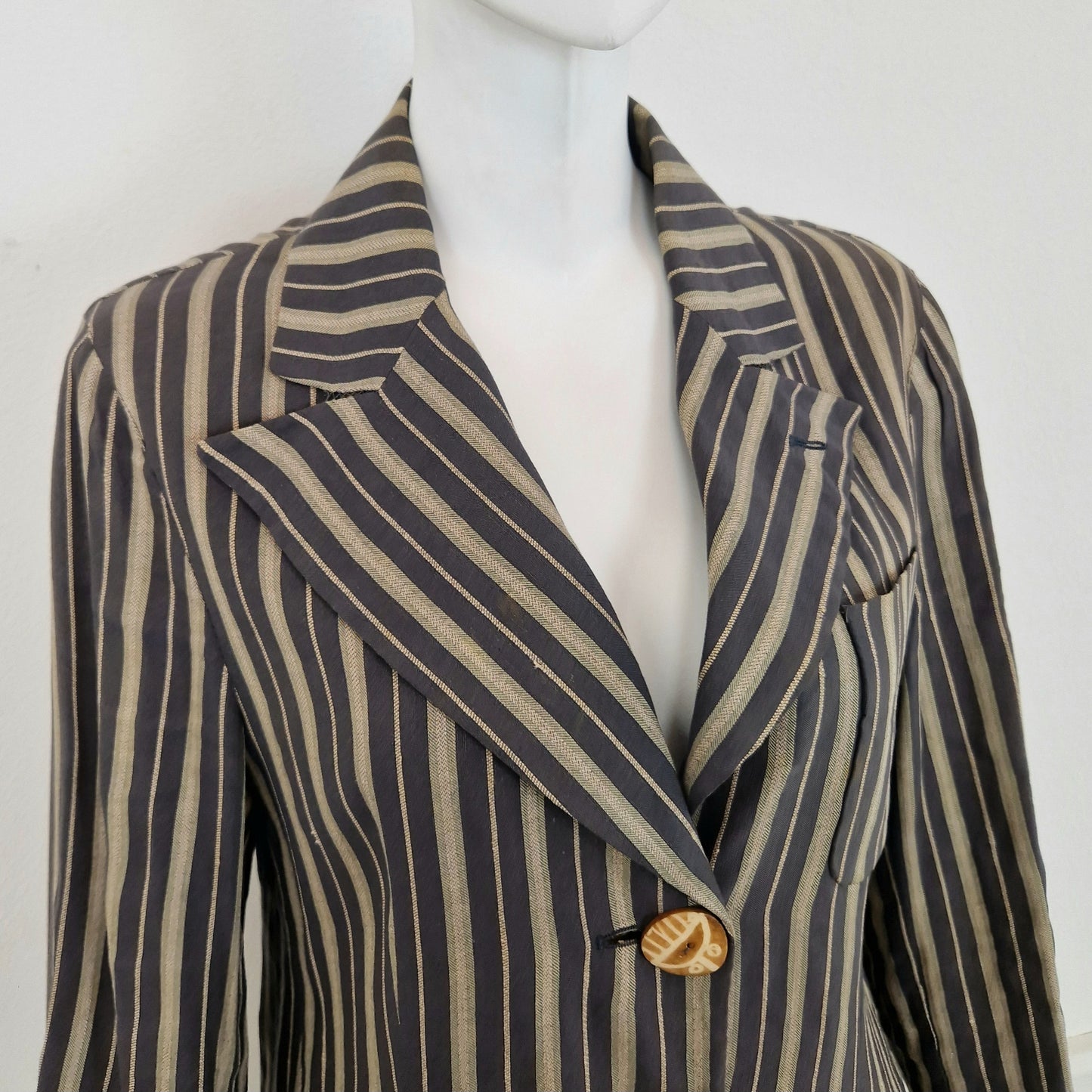 Romeo Gigli | Blazer a righe 1995