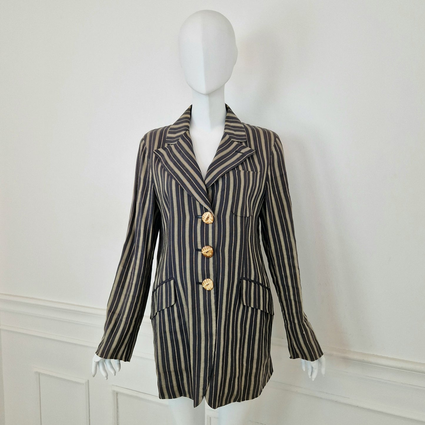 Romeo Gigli | Blazer a righe 1995
