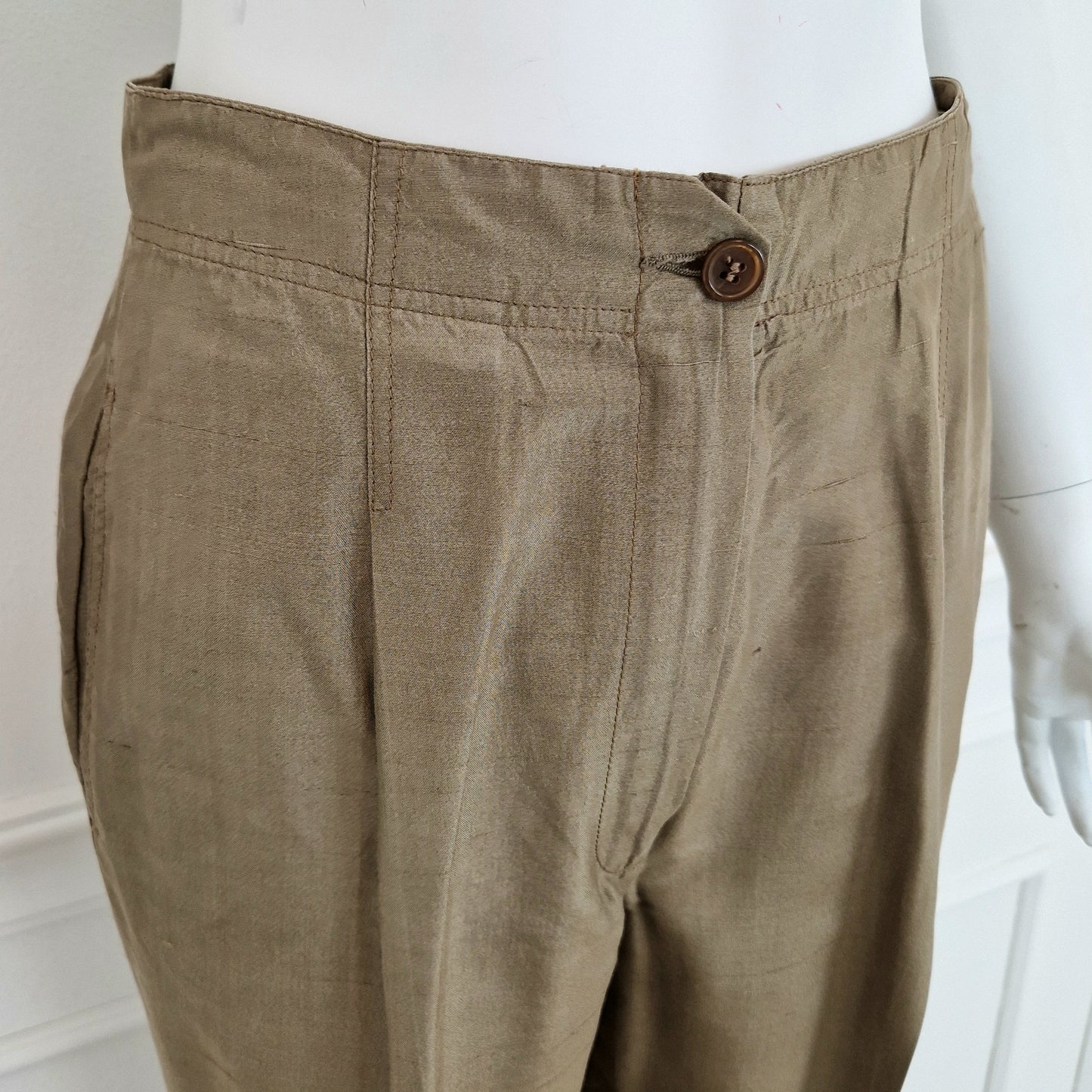 Basile | Pantaloni vintage in seta