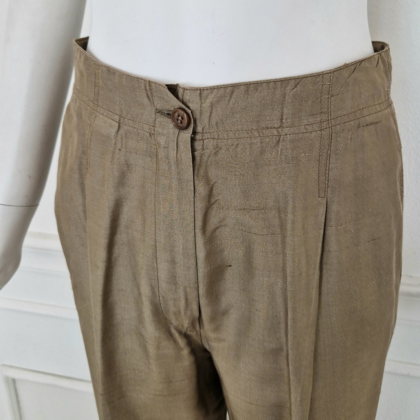 Basile | Pantaloni vintage in seta