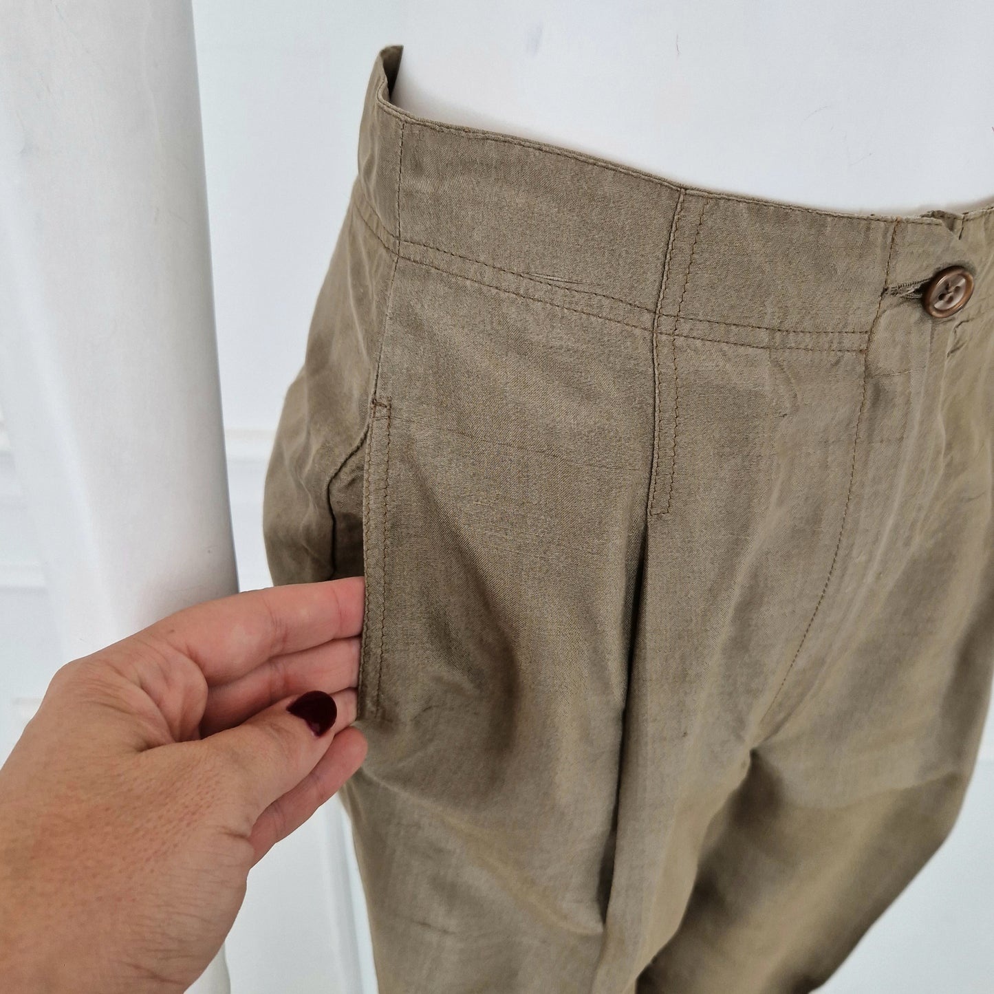 Basile | Pantaloni vintage in seta