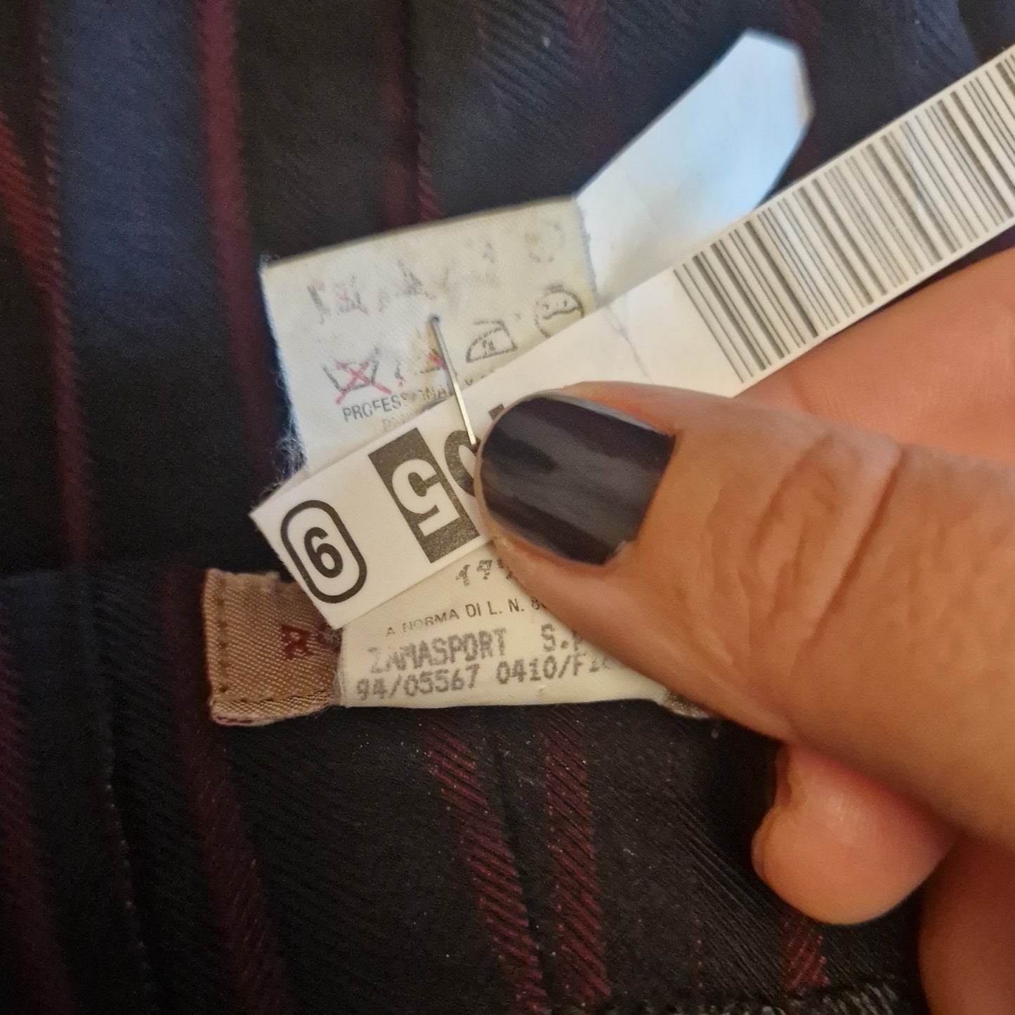 Romeo Gigli | Pantaloni a righe 1994