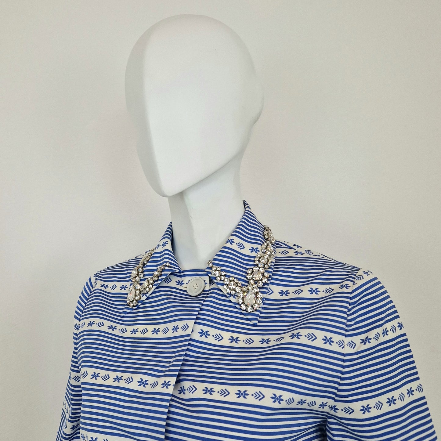 Miu Miu | Camicia fw 2015 con colletto pietre