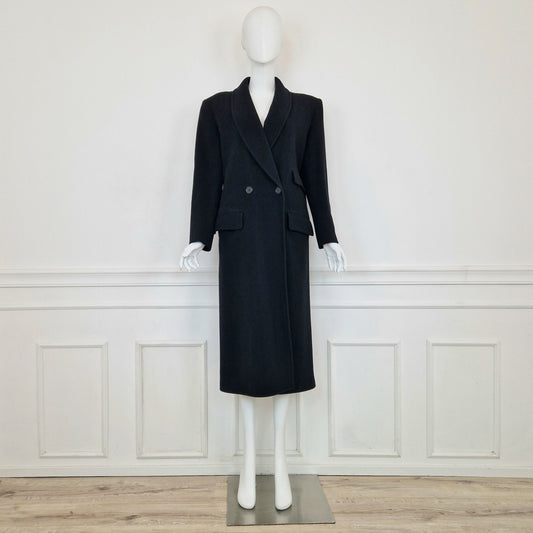 Yves Saint Laurent | Cappotto vintage nero