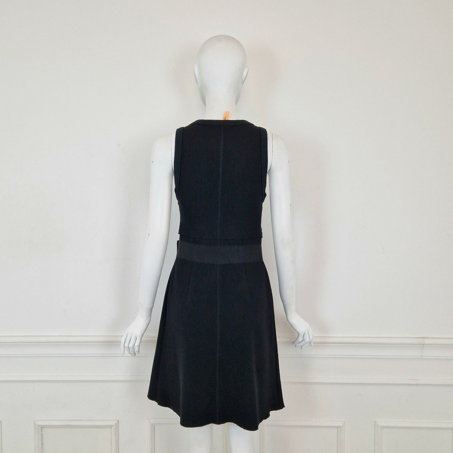 Prada | Abito nero con fiocco
