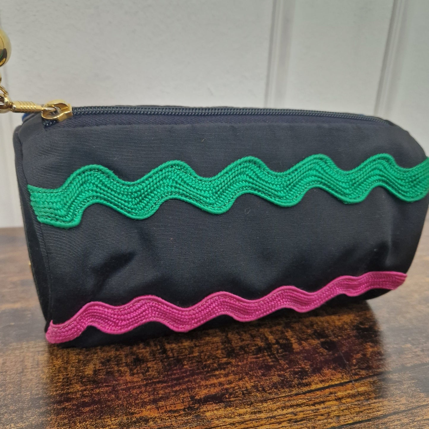 Moschino | Pochette vintage zig zag multicolor