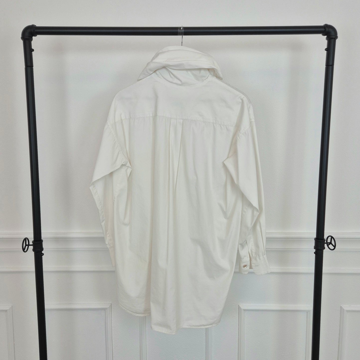 Romeo Gigli | Camicia bianca oversize collo alto