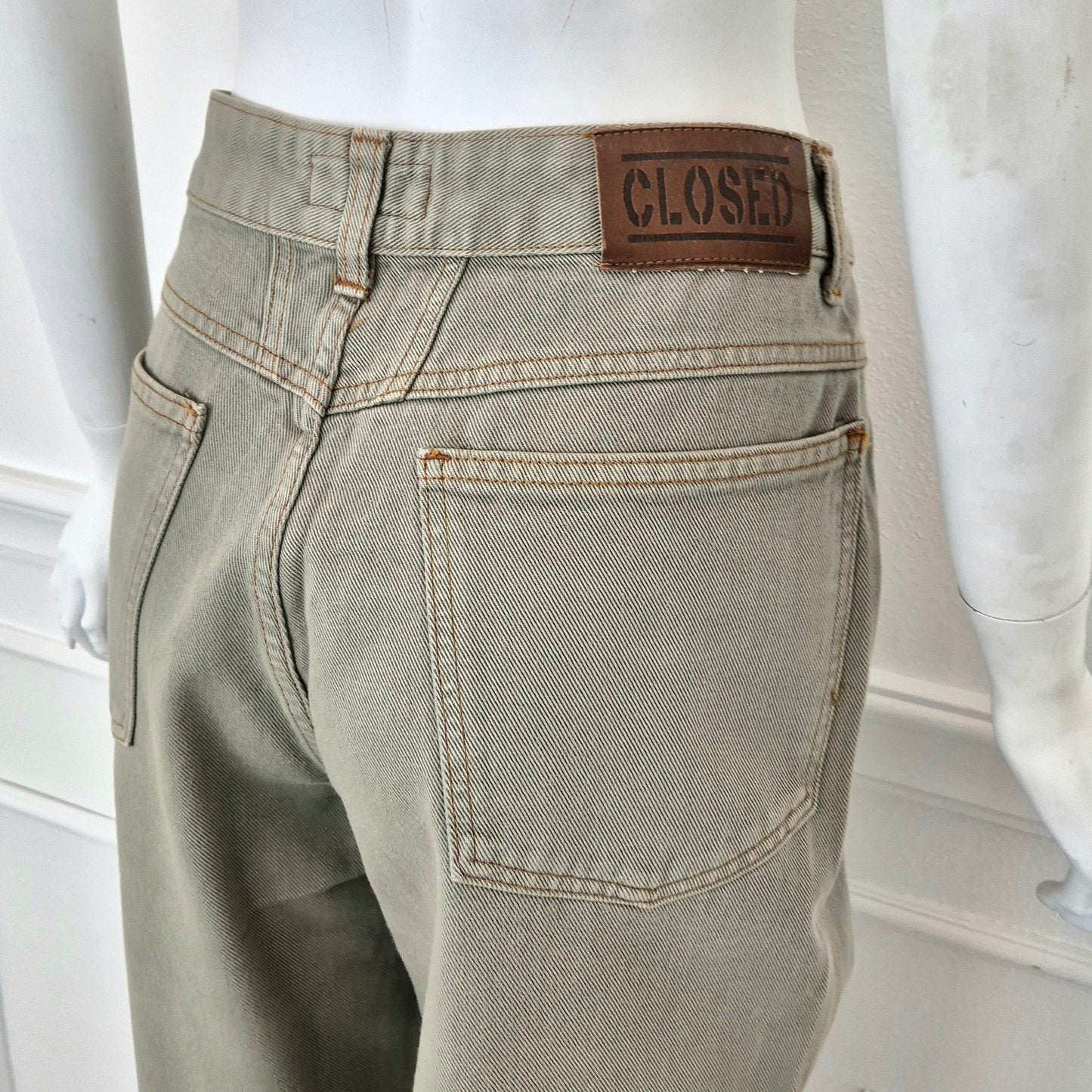 Closed | Jeans pedal pusher sabbia tg.48