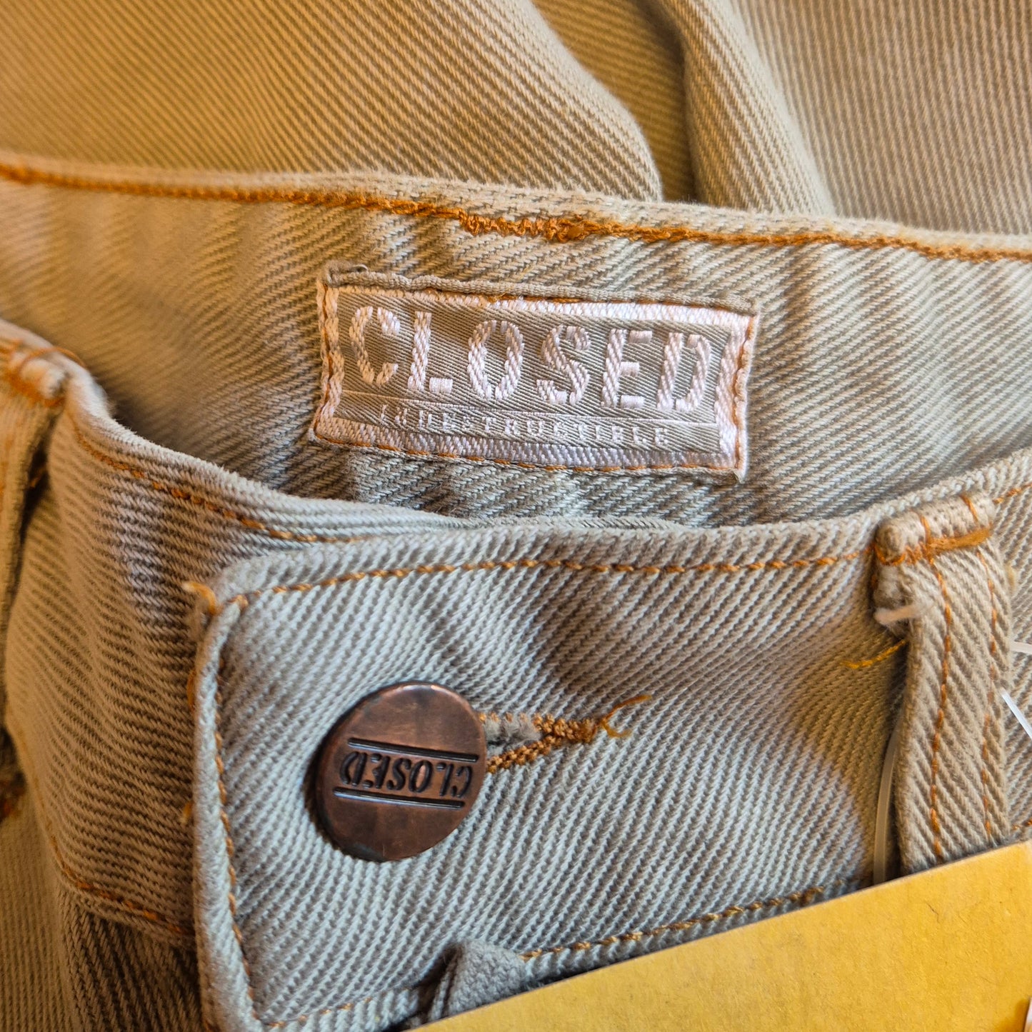 Closed | Jeans pedal pusher sabbia tg.48