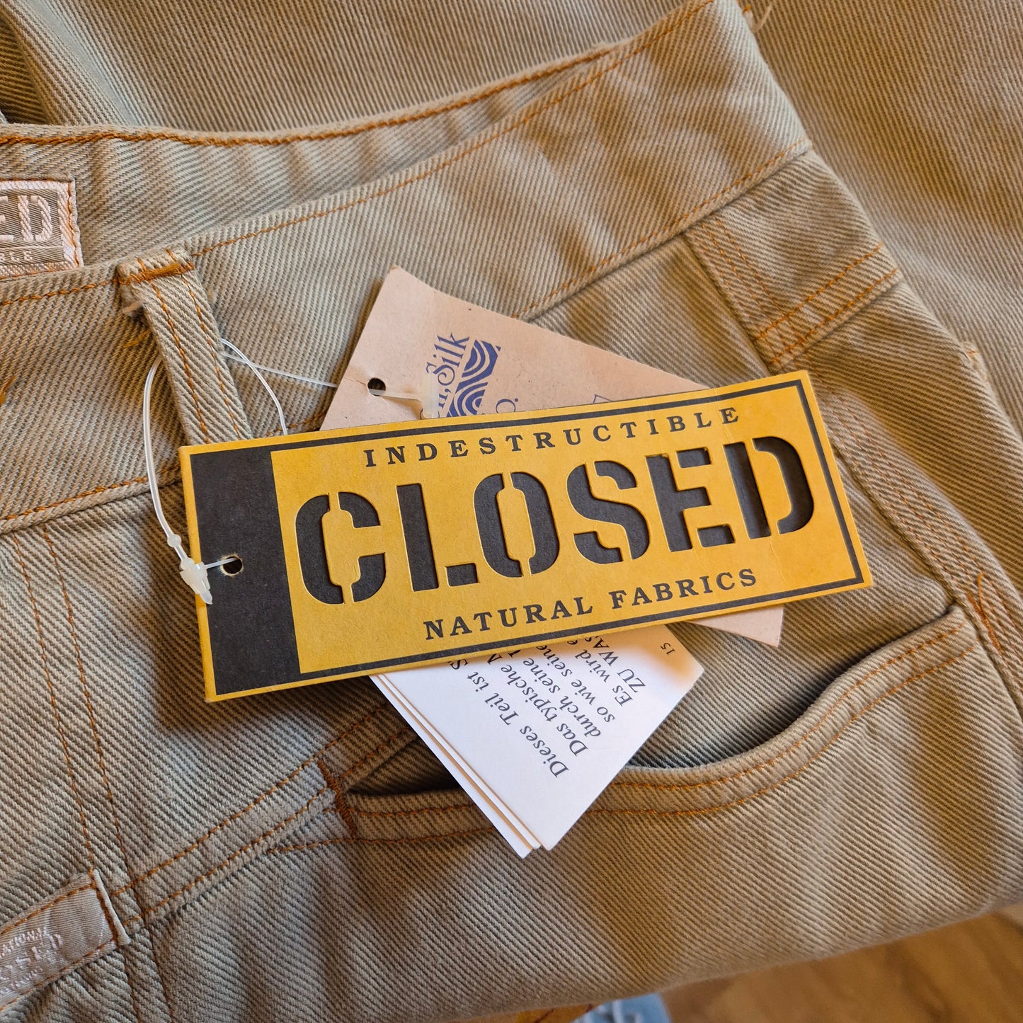 Closed | Jeans pedal pusher sabbia tg.48