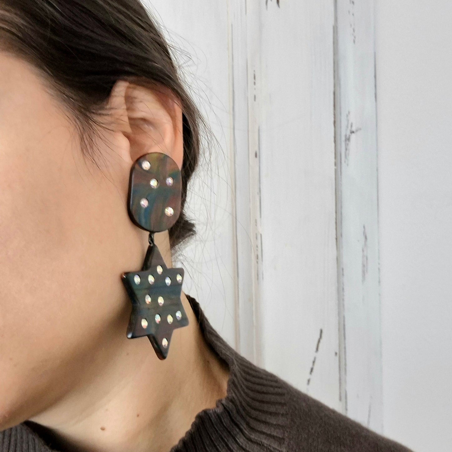 Missoni | Orecchini a clip stelle