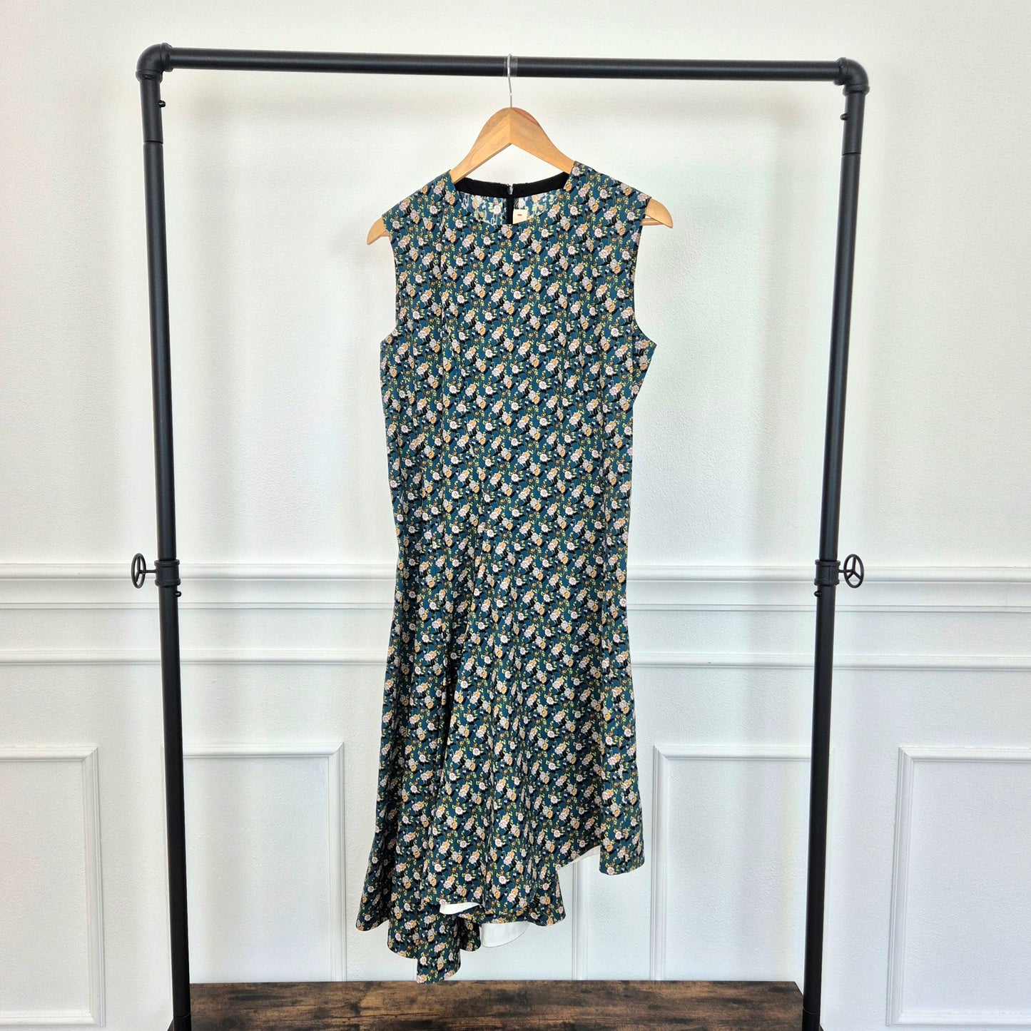 Marni | Abito asimmetrico in cotone