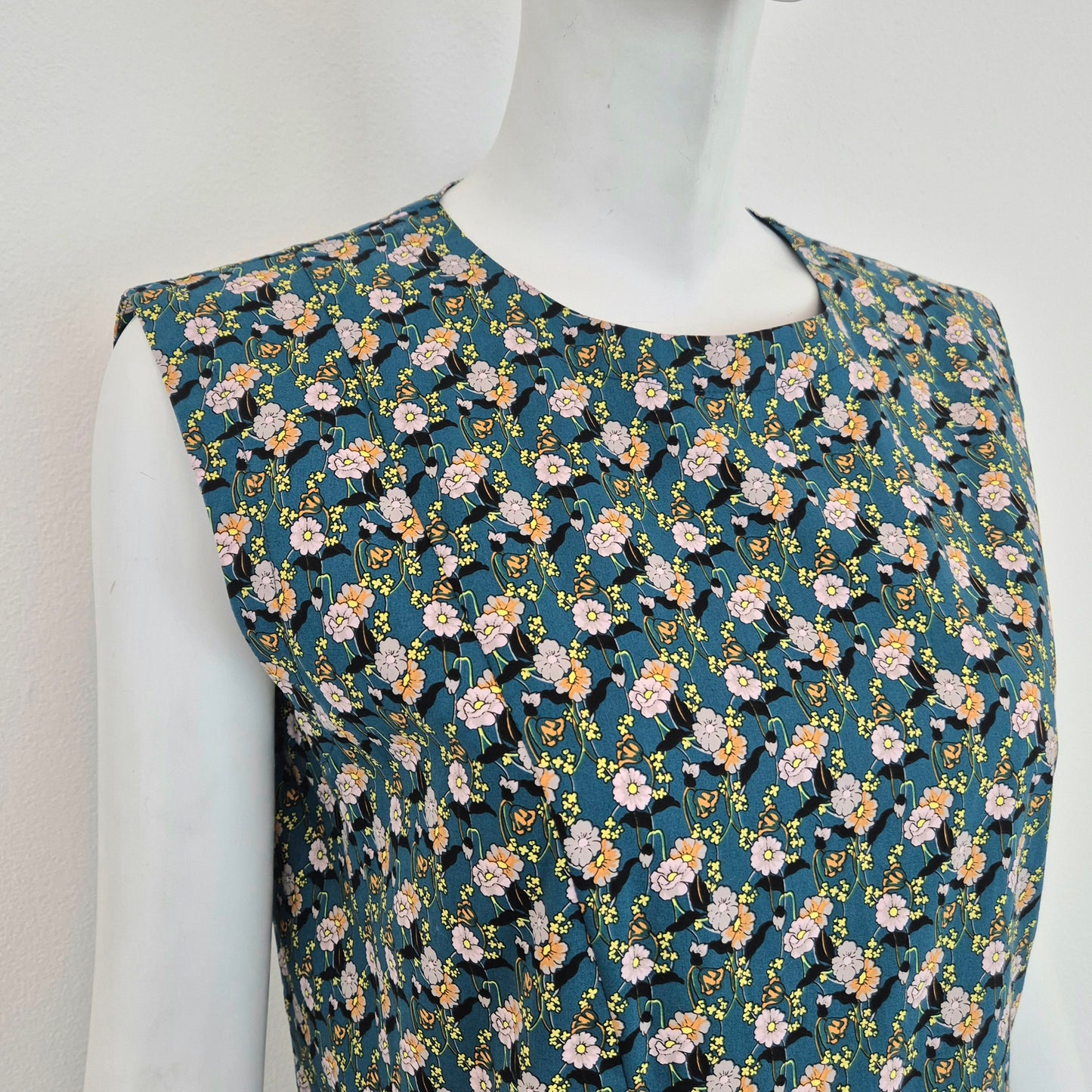 Marni | Abito asimmetrico in cotone